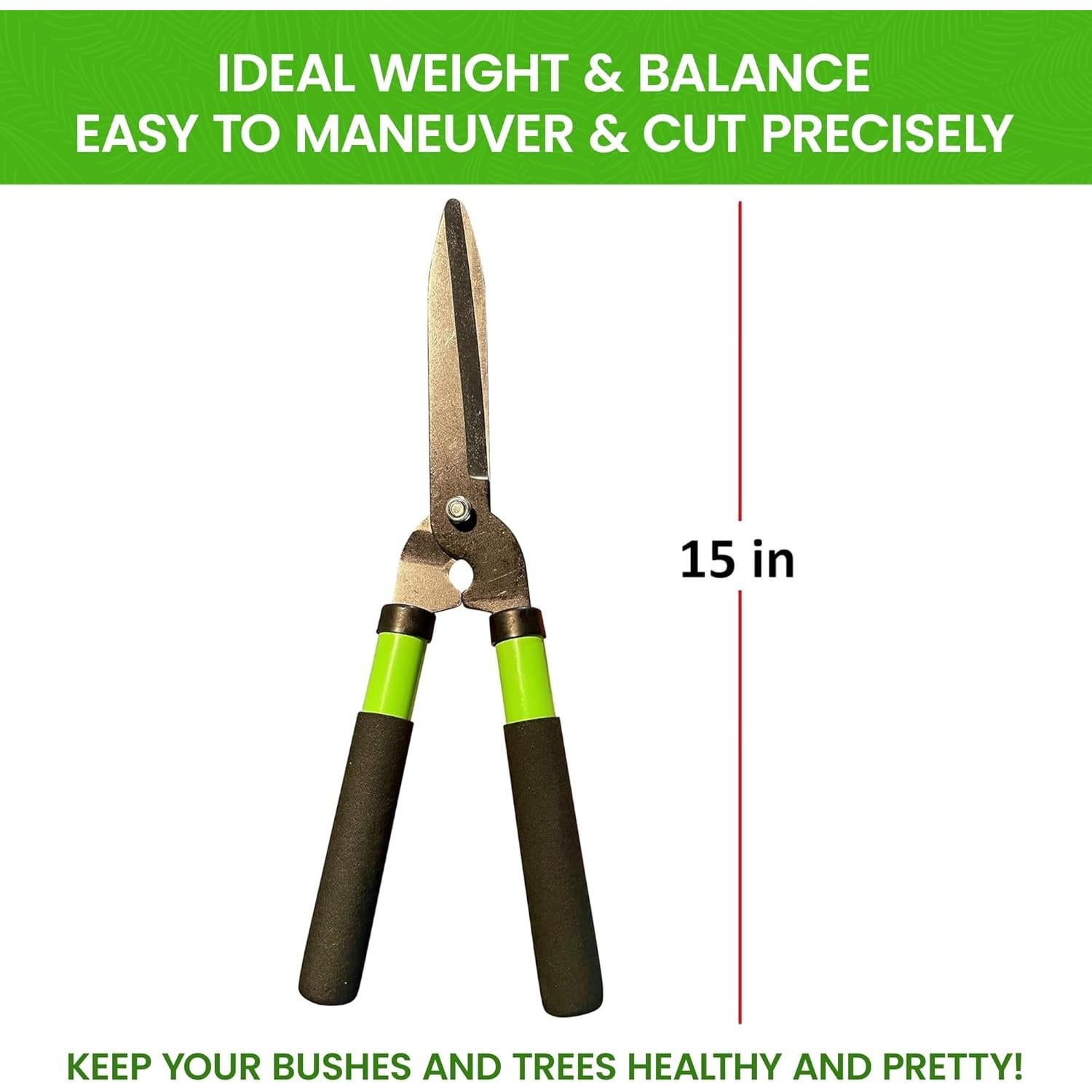 Tijeras de Seto Garden Guru 38.1 cm Acero al Carbono