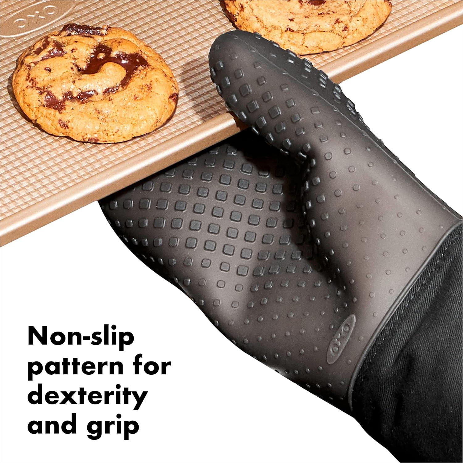 Guante de Horno de Silicona OXO Good Grips 33 cm Negro