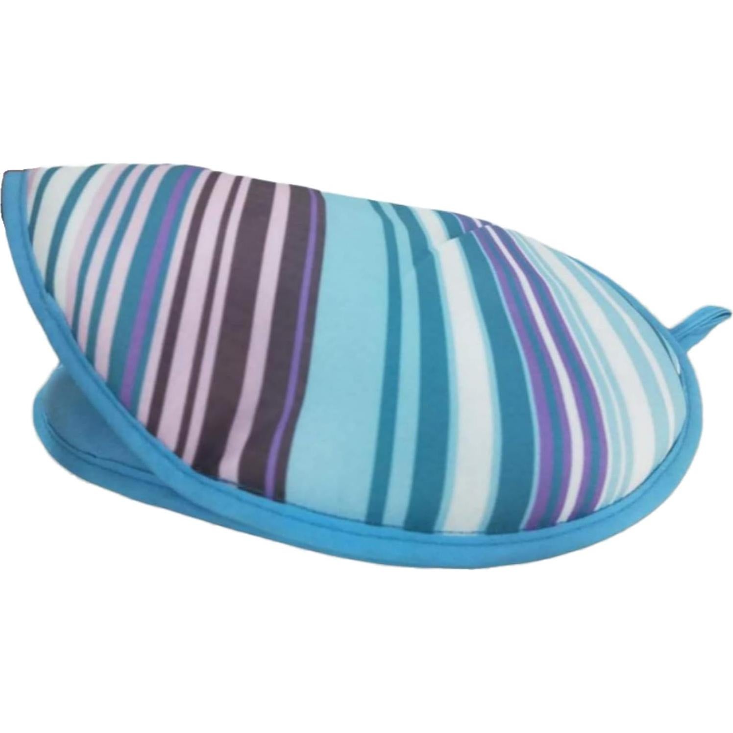 Calentador de Tortillas M&R 10" Aislante Rayas Azules