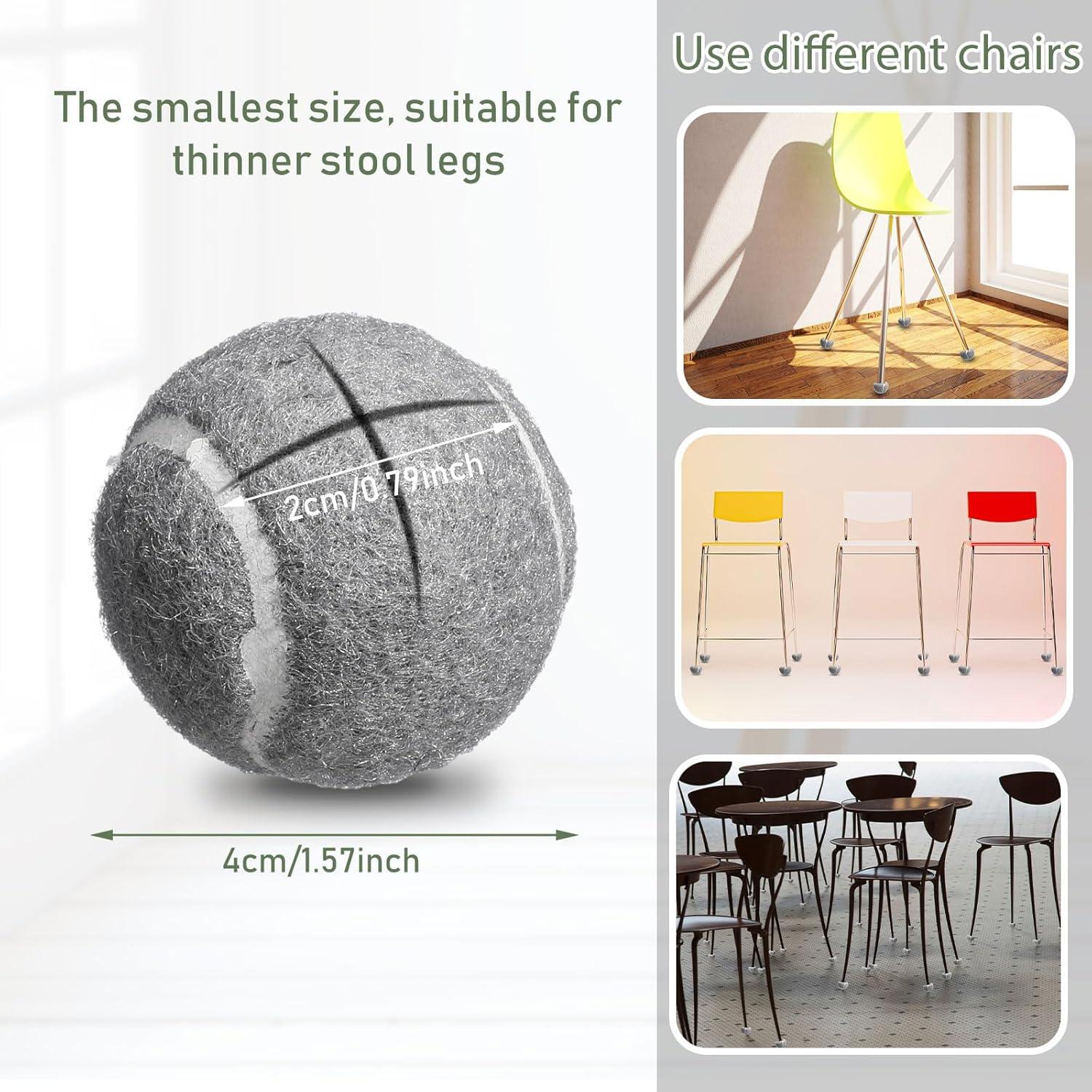 Cubiertas para Patas de Muebles Macarrie 16 Piezas Gris 4 cm