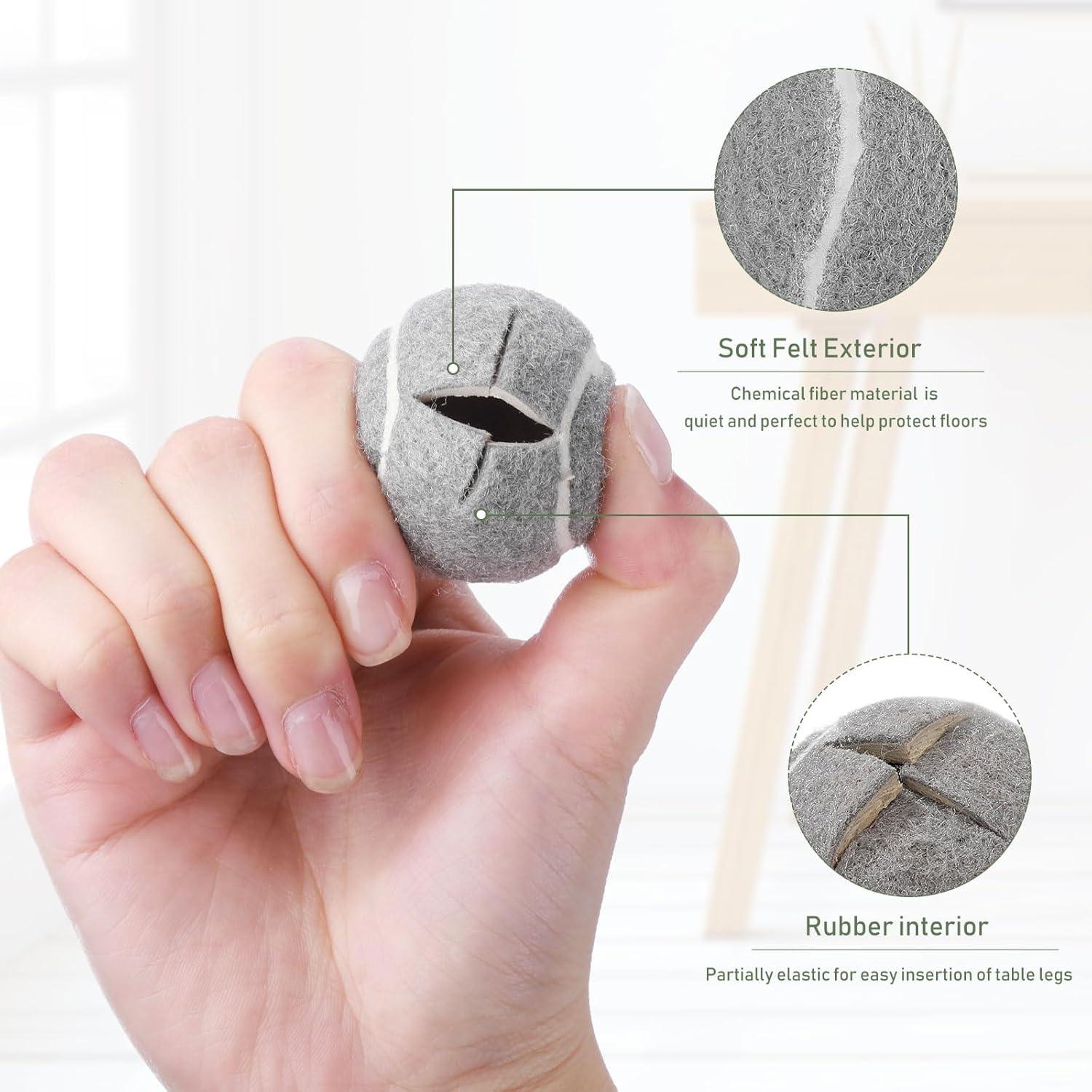 Cubiertas para Patas de Muebles Macarrie 16 Piezas Gris 4 cm