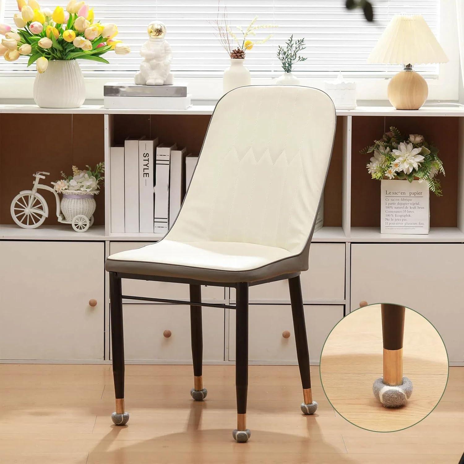 Cubiertas para Patas de Muebles Macarrie 16 Piezas Gris 4 cm