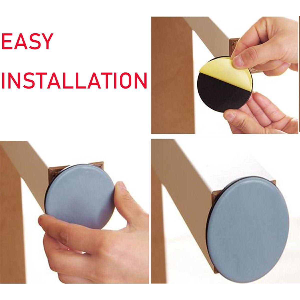 Deslizadores Adhesivos para Muebles FURNIGEAR 8 Paquete PTFE