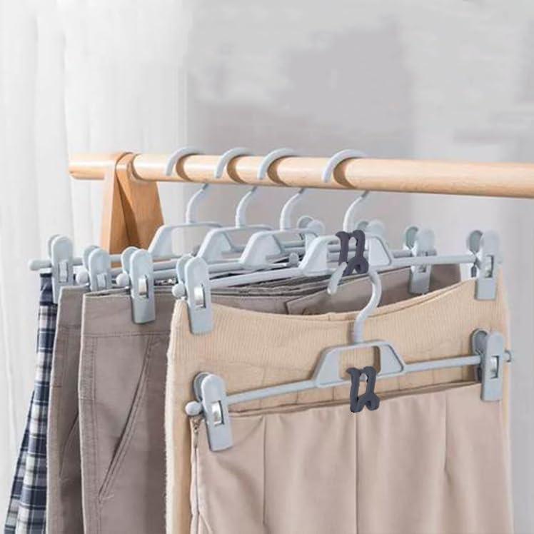 Ganchos Conectores de Percha MIXNEX Grises - Paquete de 6