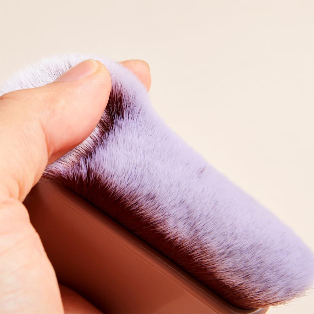 Brocha de Bronceado COSHINE Kabuki Profesional 8cm Marrón