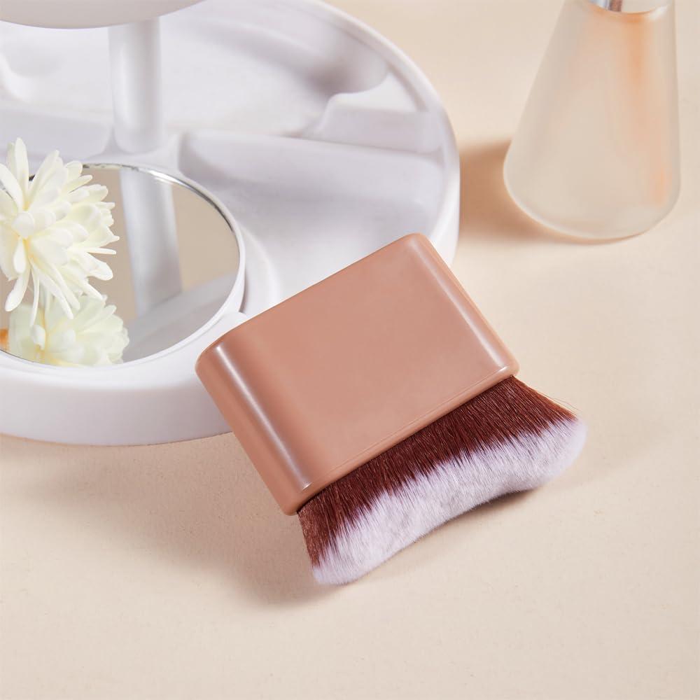 Brocha de Bronceado COSHINE Kabuki Profesional 8cm Marrón