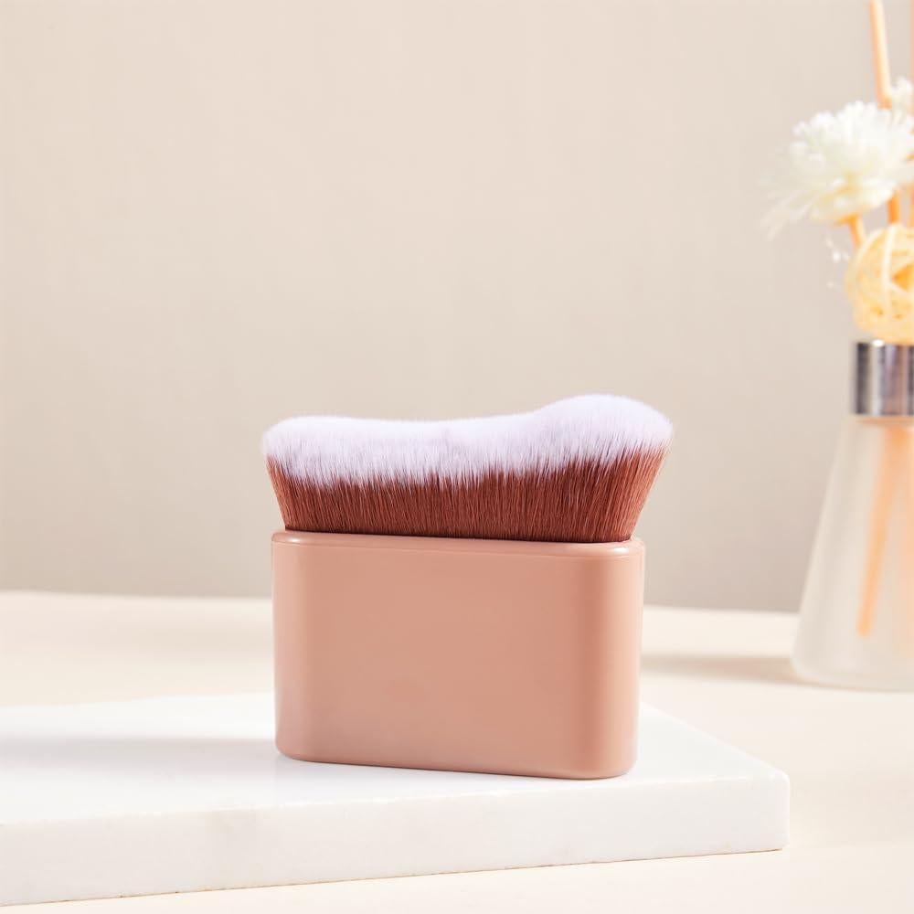 Brocha de Bronceado COSHINE Kabuki Profesional 8cm Marrón