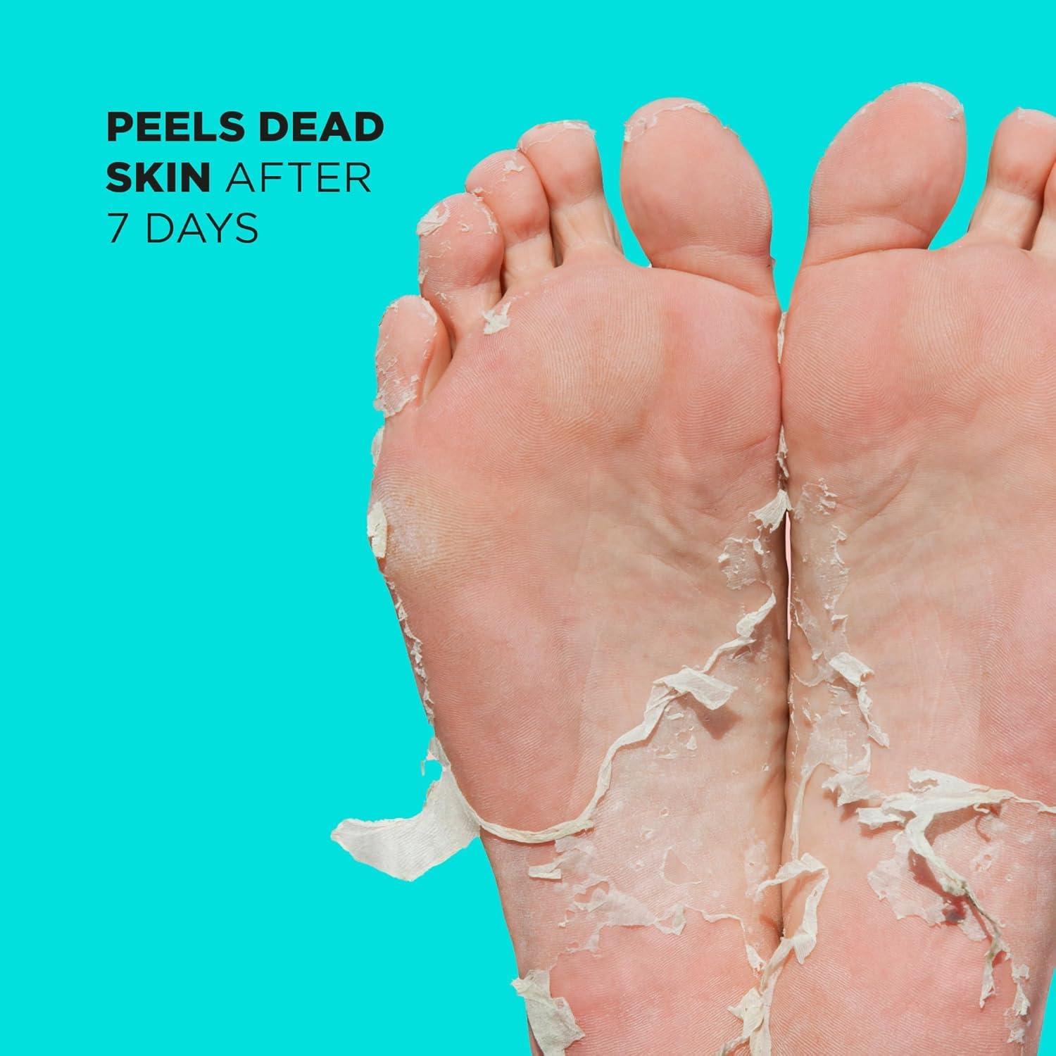 Mascarilla Exfoliante para Pies Skin Republic - 1 Par