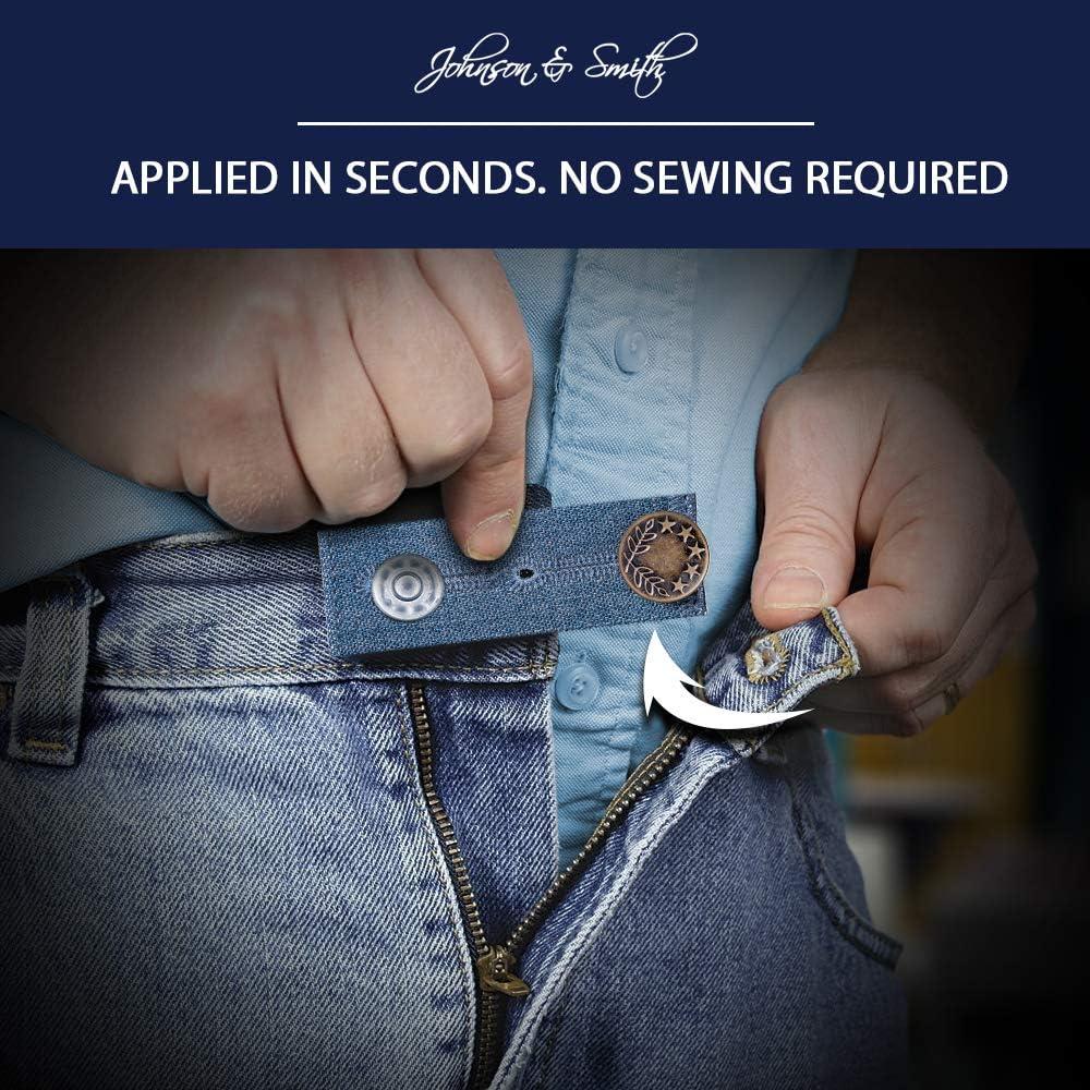 Extensores de Cintura Johnson & Smith - 3 Tonos Mezclilla