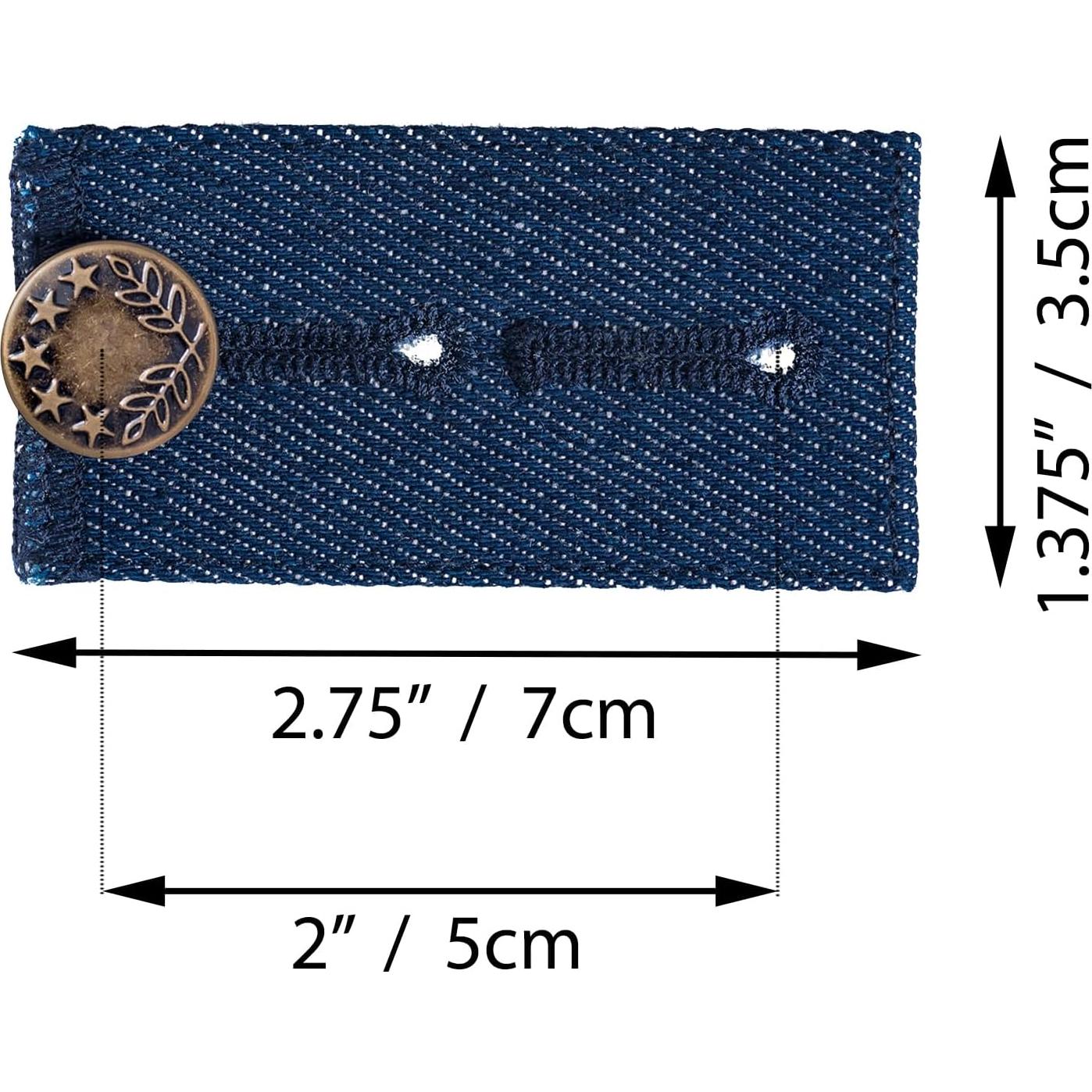 Extensores de Cintura Johnson & Smith - 3 Tonos Mezclilla