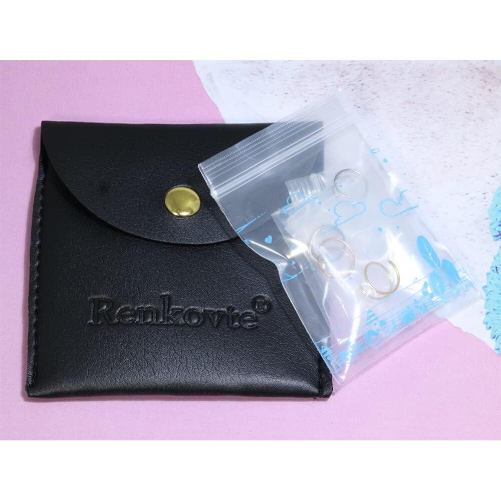 Anillos de Nariz Doble 20G 8mm Acero Inoxidable 4 Colores