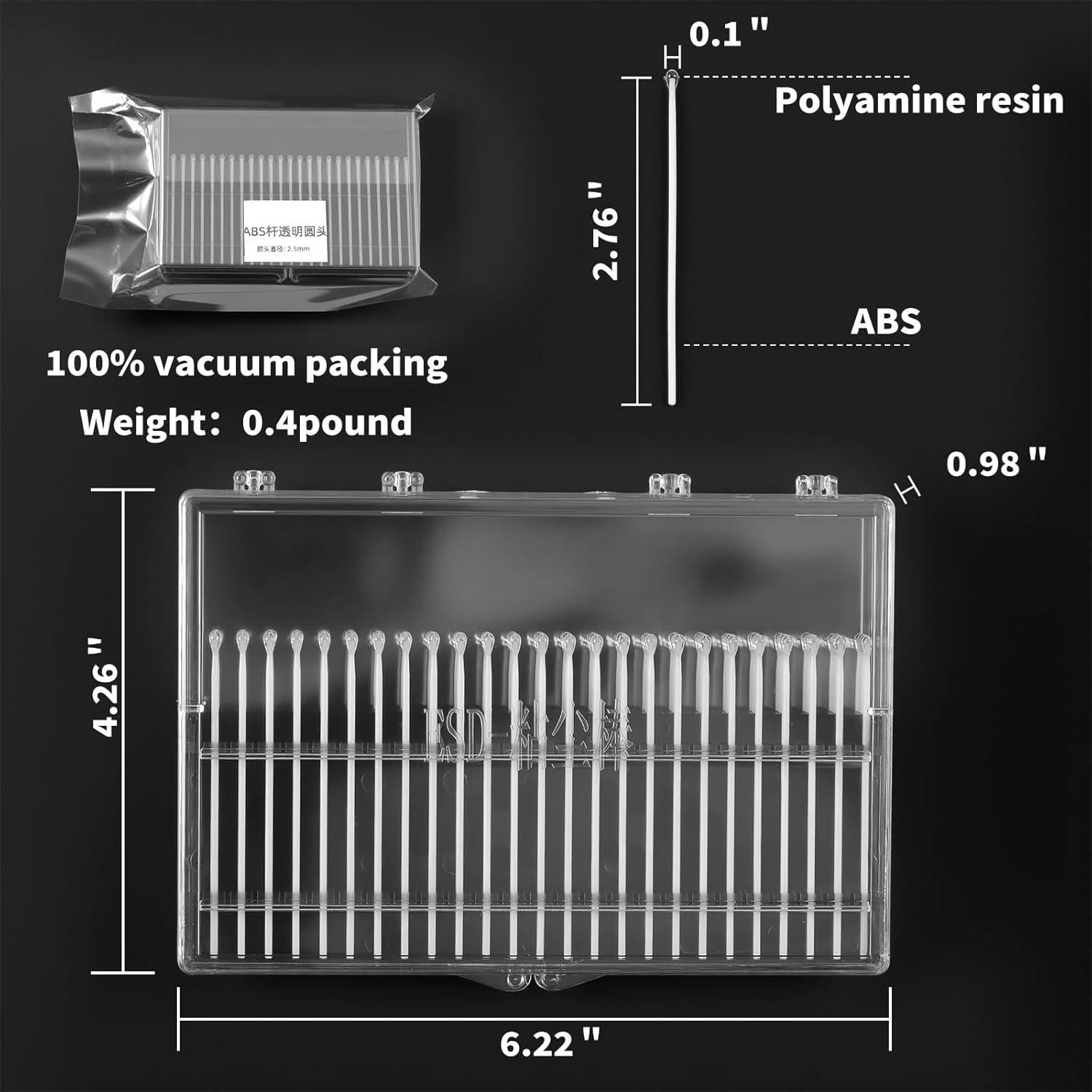 Palillo de Gel Anti-Estático ESD AAnoutuo 2.5mm 100 Paquetes