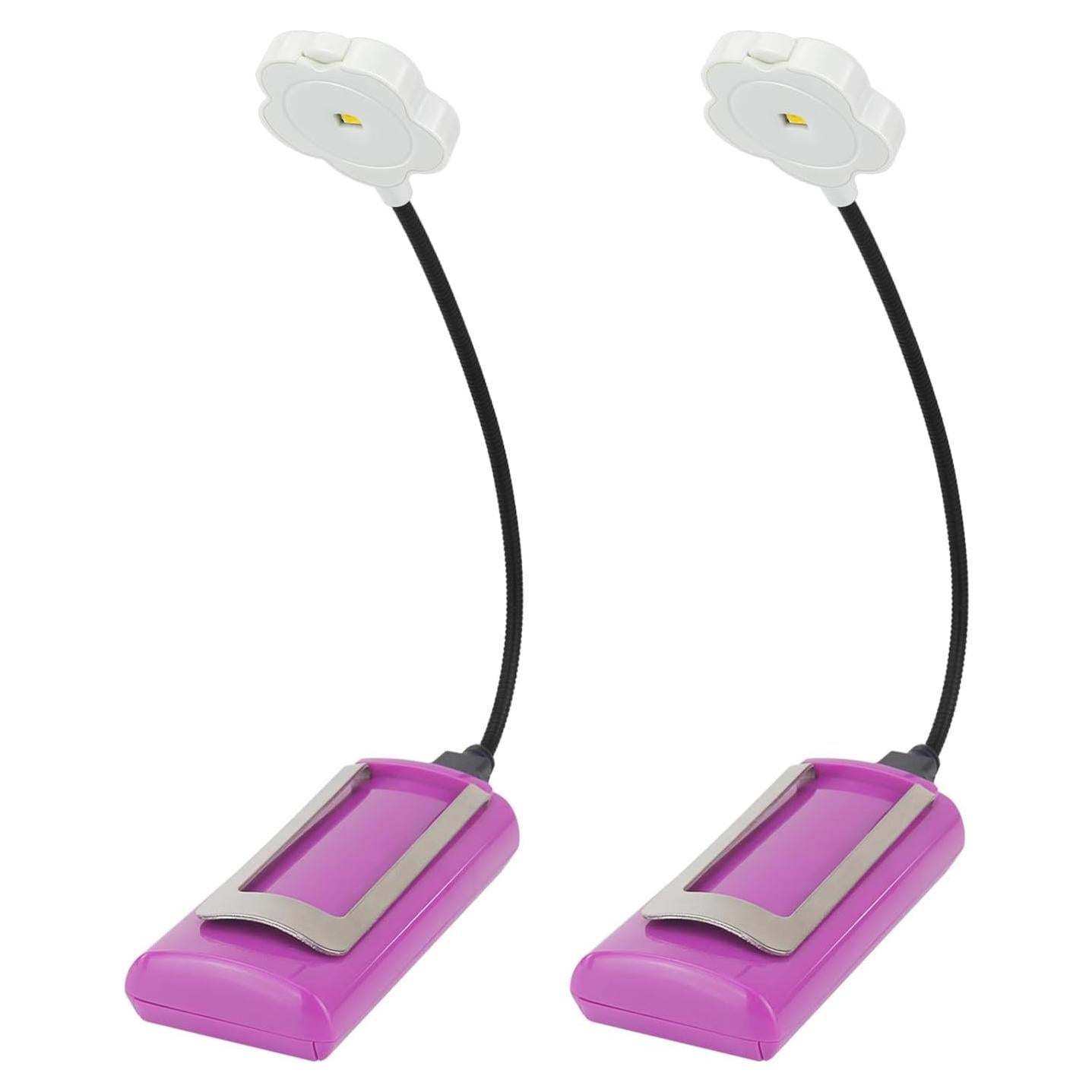 Luz de Lectura LED HONGUT H501B-2 Flexible USB y Batería