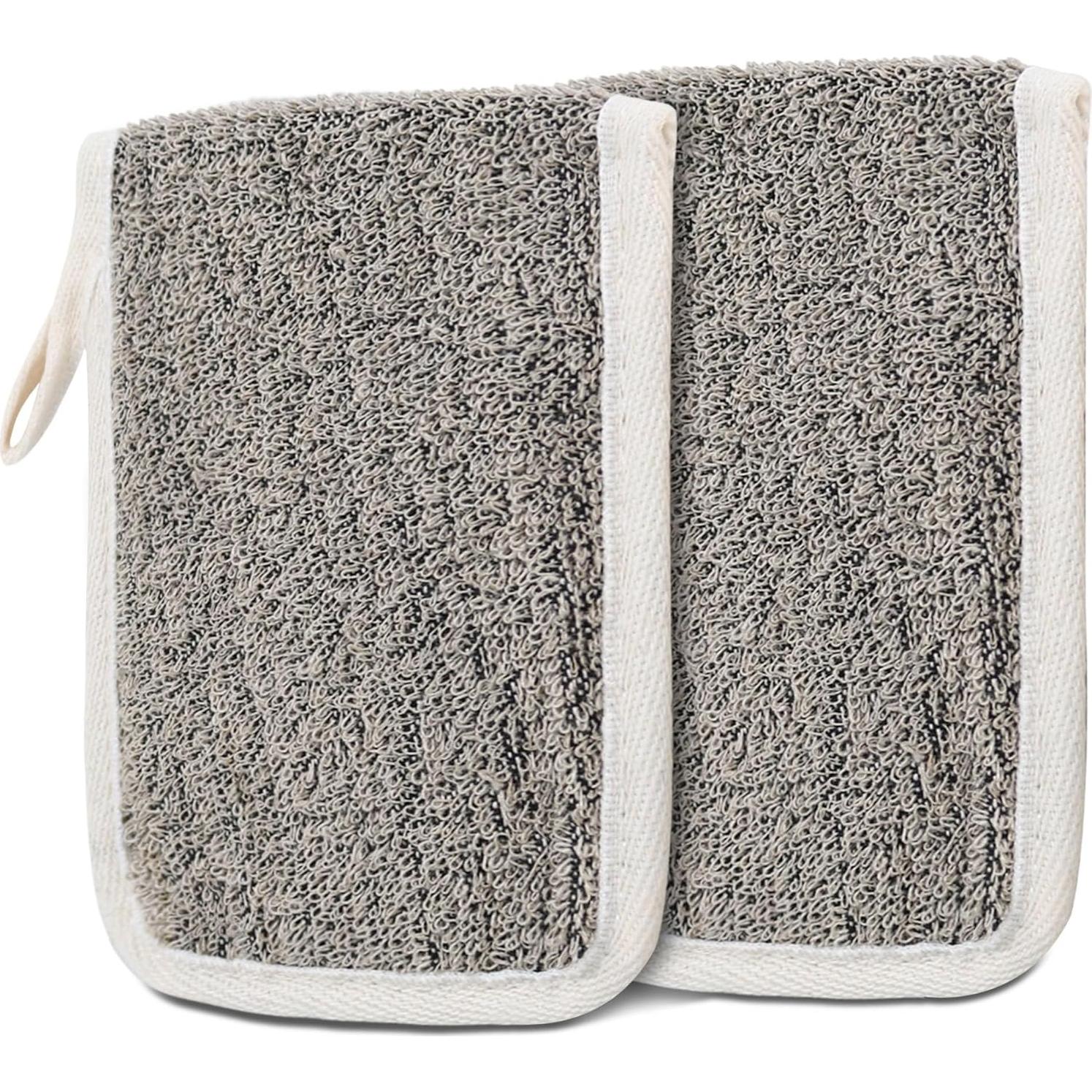 Bolsa de Jabón Exfoliante OWIIZI para Ducha - 2 Pcs