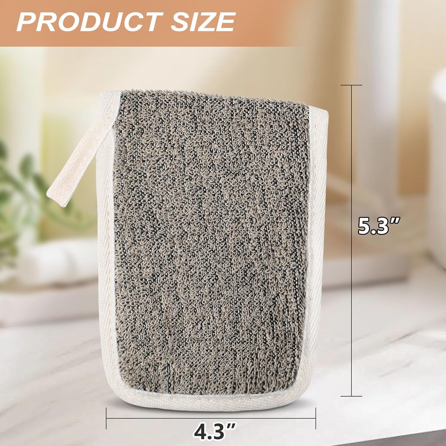 Bolsa de Jabón Exfoliante OWIIZI para Ducha - 2 Pcs