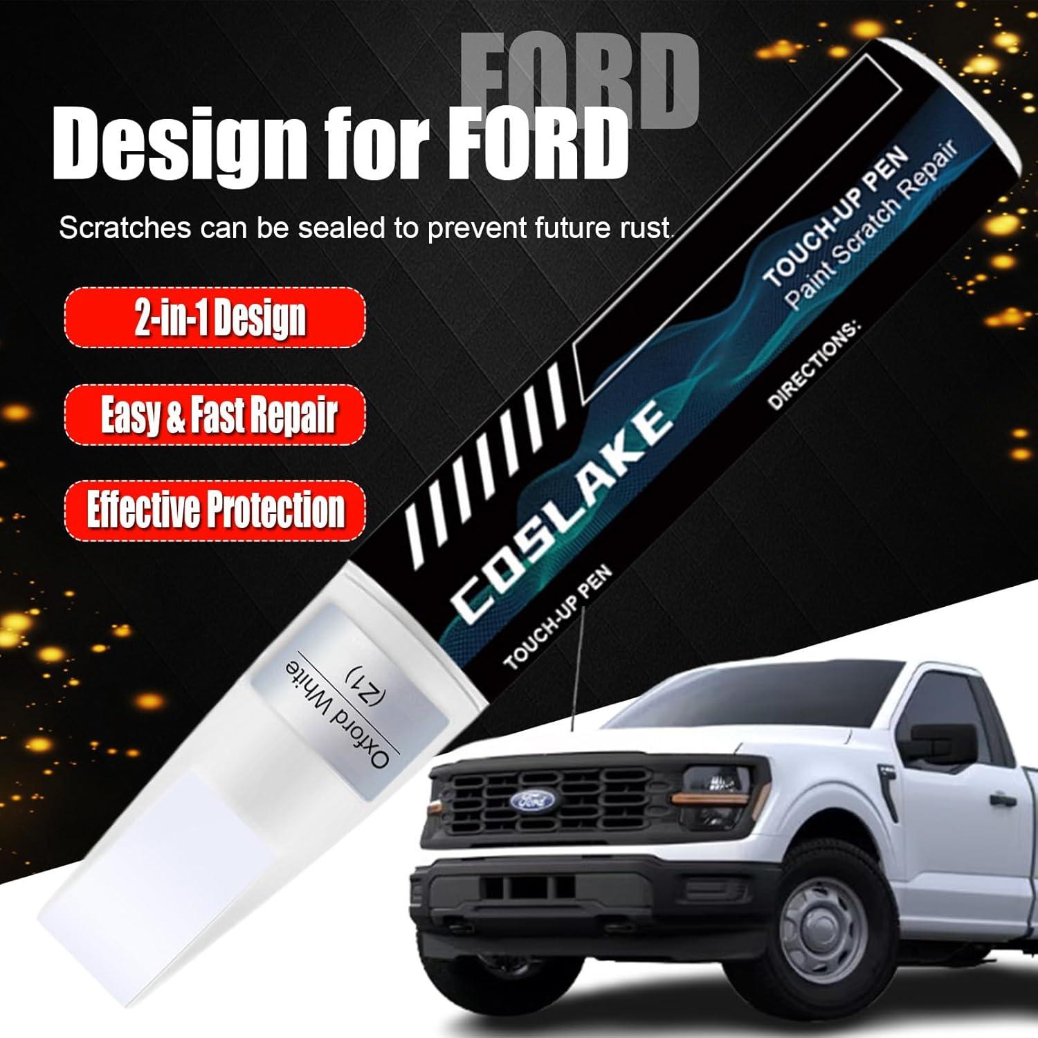 Pintura de Retoque COSLAKE 12ml Negro Metálico Agate para Ford