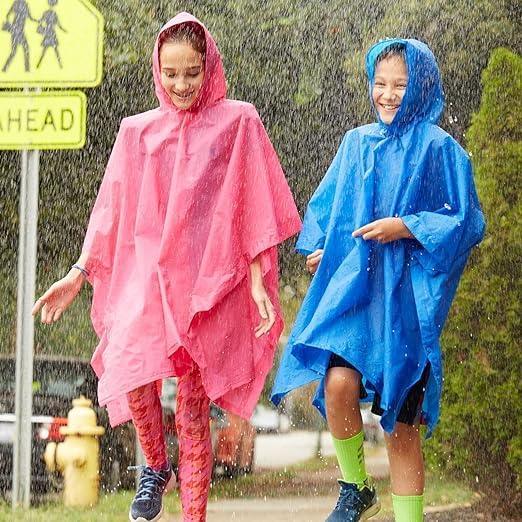 Poncho de Lluvia Totes para Niños - Impermeable y Compacto