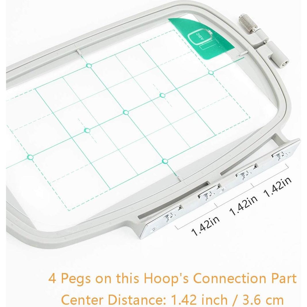 Aros de Bordado Sew Tech para Máquinas Brother 4" x 6.75"