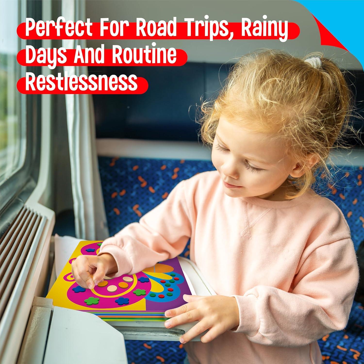 Kit de Manualidades con Stickers de Espuma SpriteGru 1660 Piezas