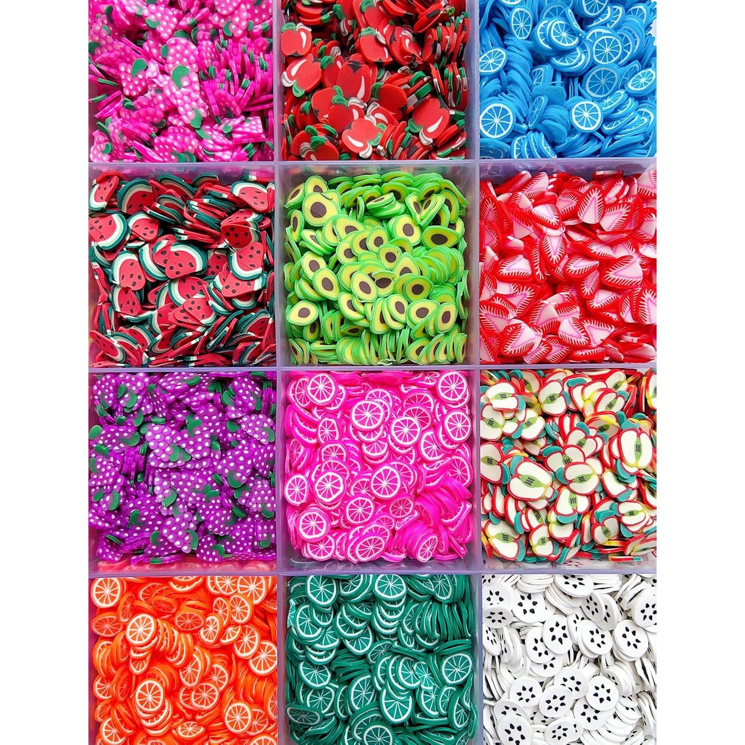 Set de 14800 Rodajas de Uñas de Fruta EHOPE - 24 Estilos