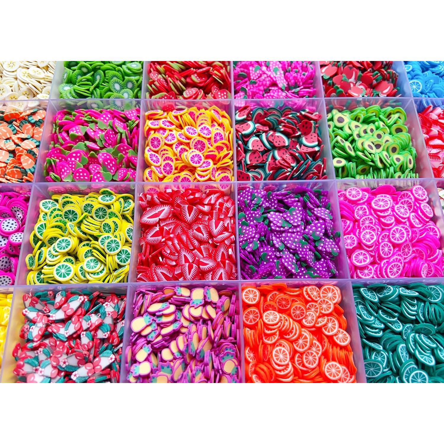 Set de 14800 Rodajas de Uñas de Fruta EHOPE - 24 Estilos