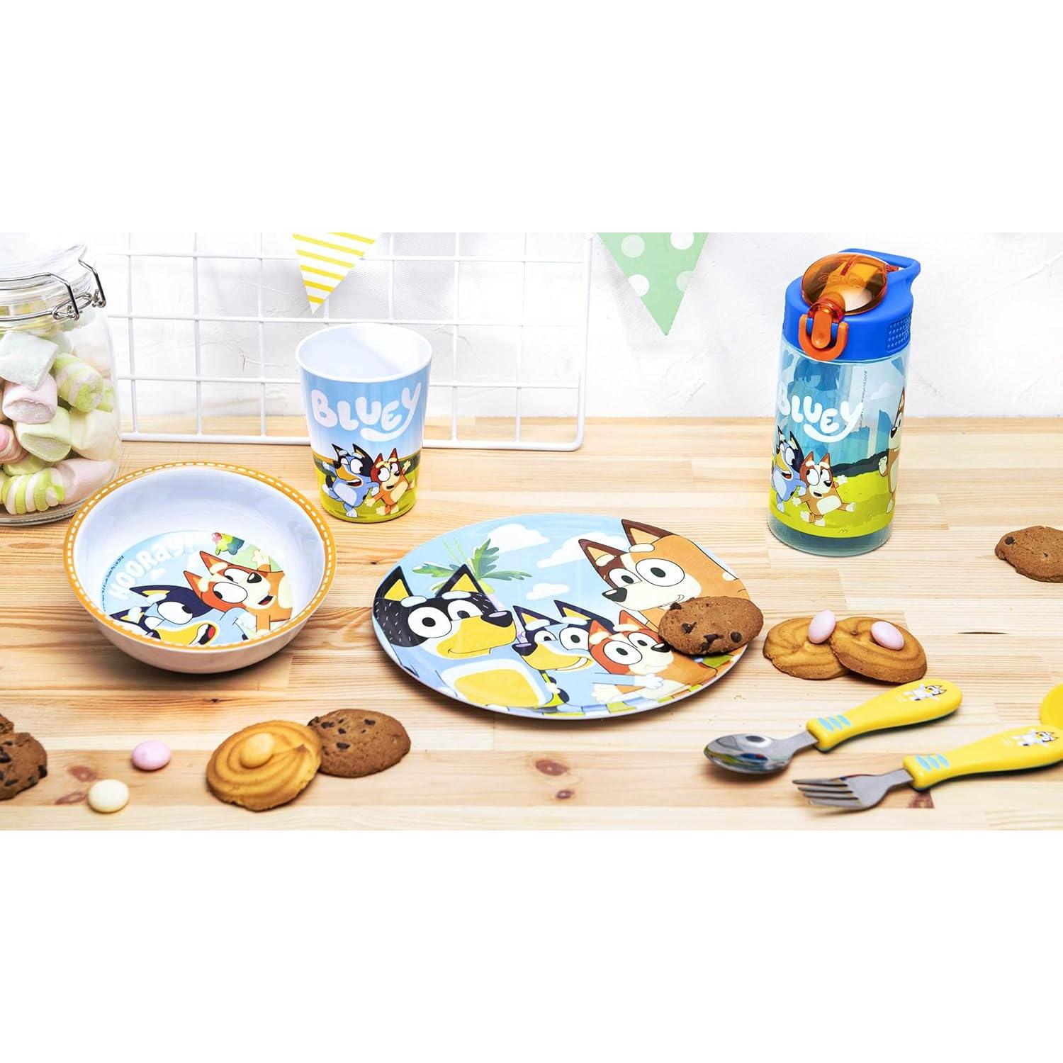 Juego de Utensilios para Niños Zak Designs Bluey 4 Piezas