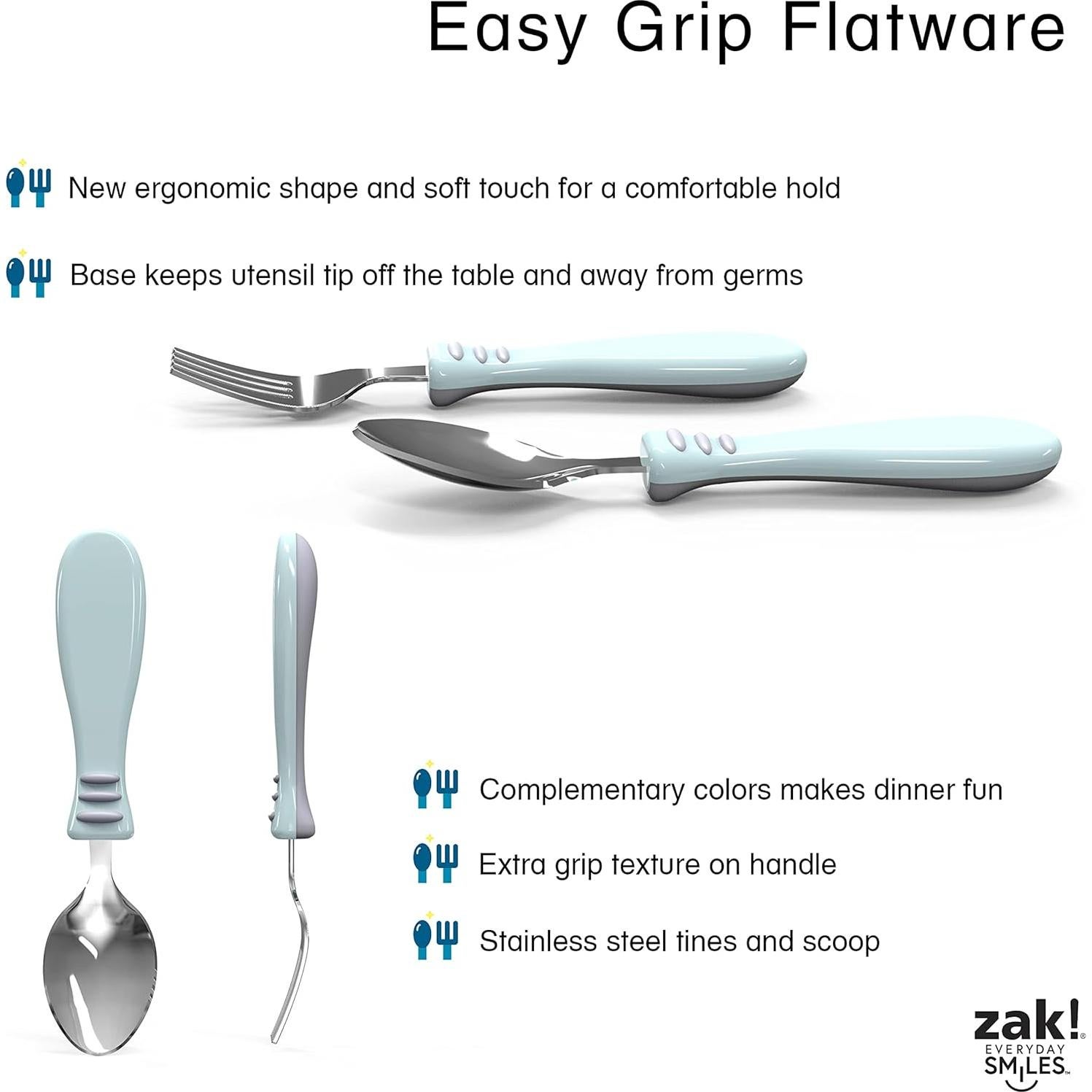 Juego de Utensilios para Niños Zak Designs Bluey 4 Piezas