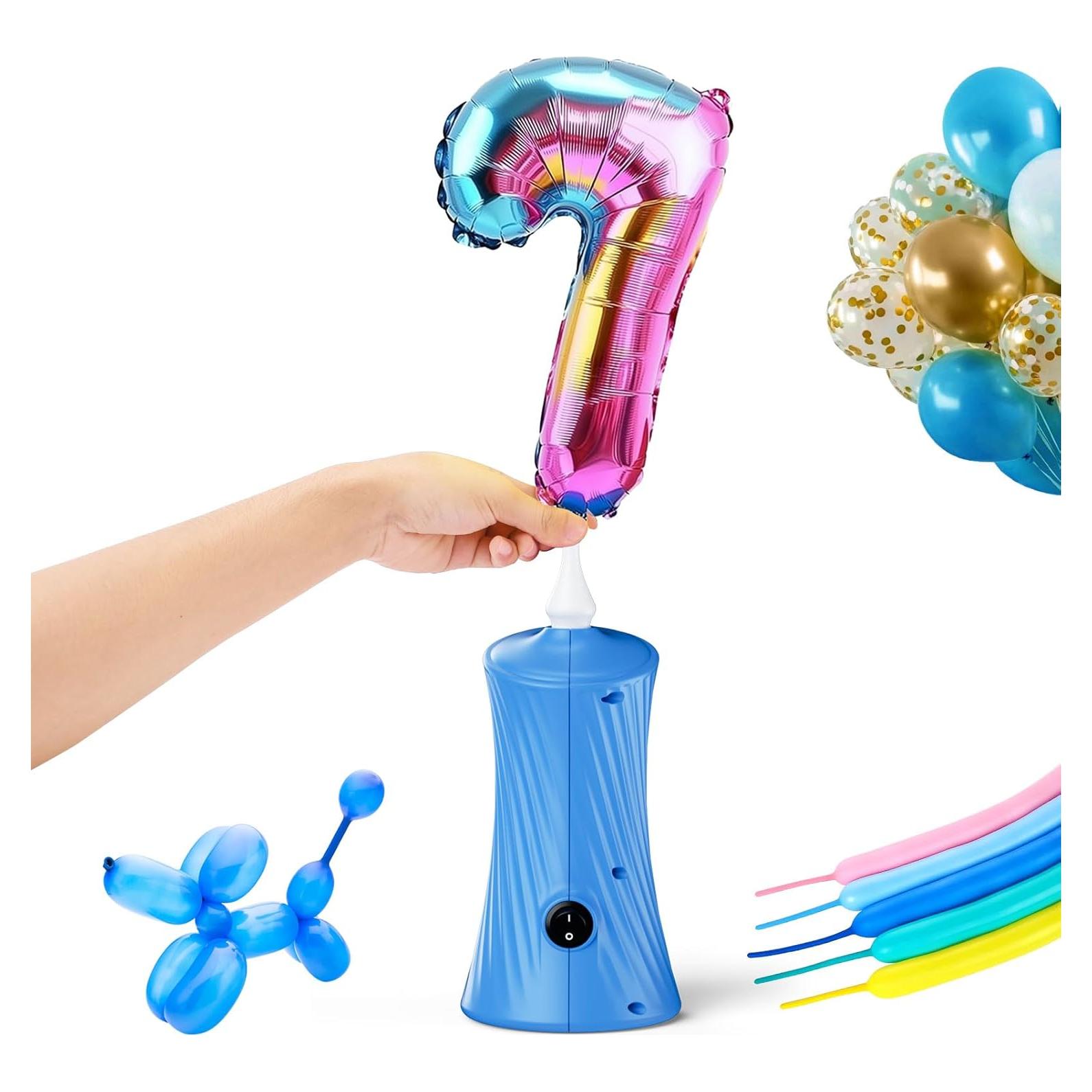 Bomba de aire eléctrica Fikowo para globos portátil 30W