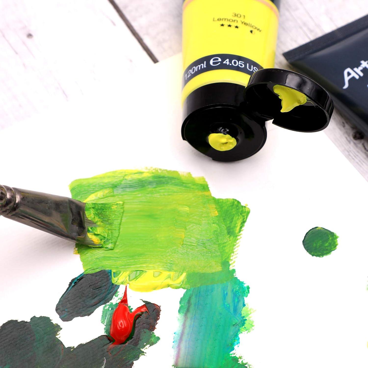 Pintura Acrílica Azul Cerúleo Artecho 120ml Brillante