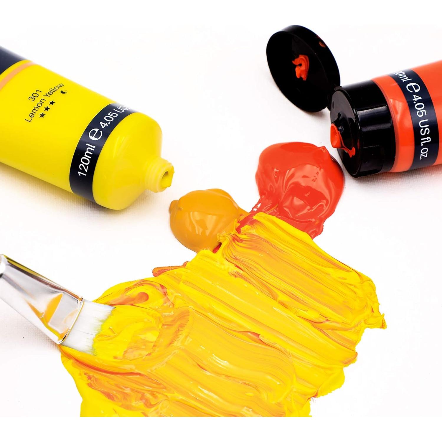 Pintura Acrílica Azul Cerúleo Artecho 120ml Brillante