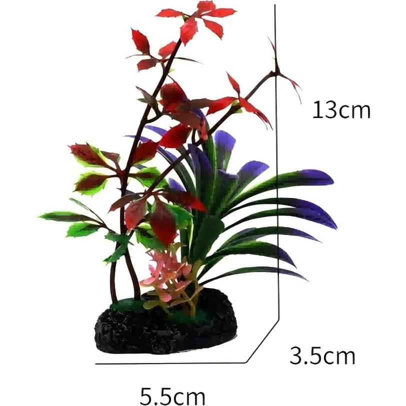 Alfombrilla Simulada para Peces Betta DODOAQUA - 2 Piezas