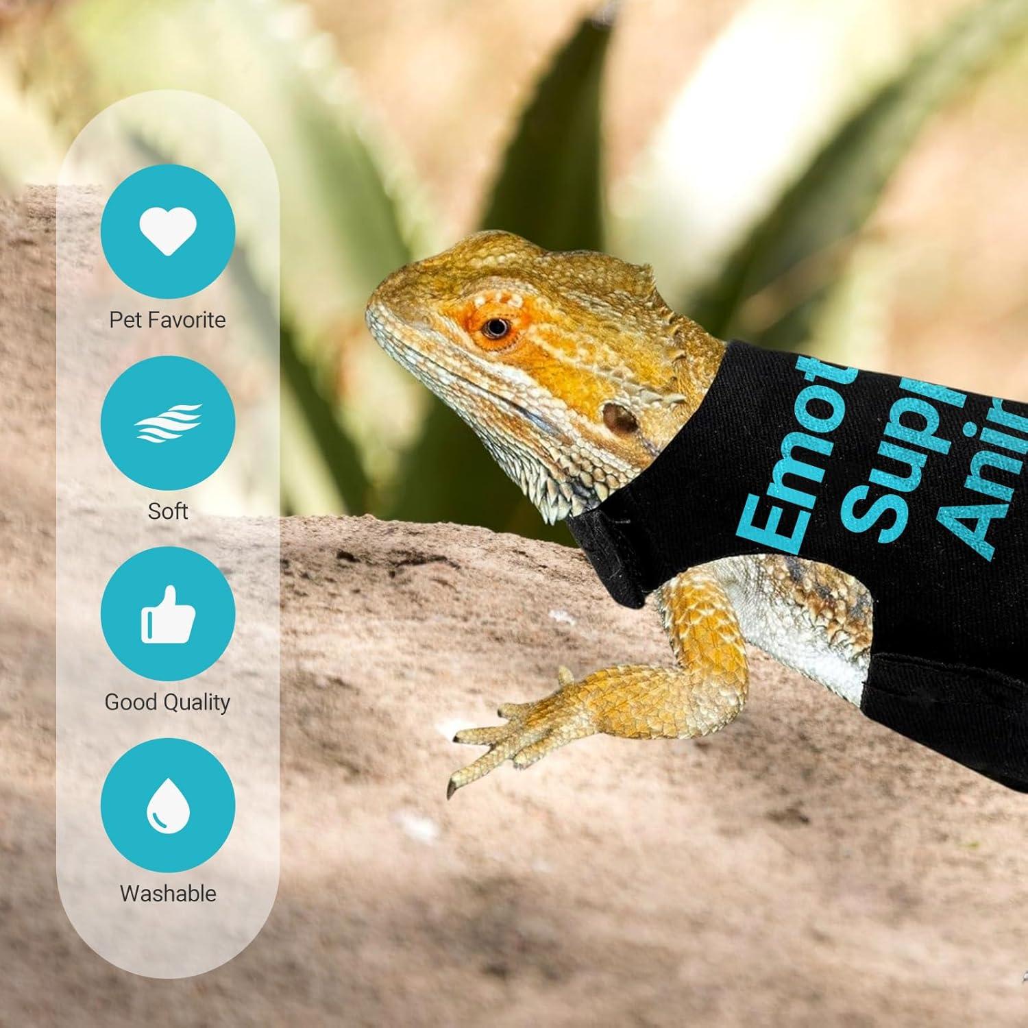 Arnés Ajustable para Lagartos HOKABLE - Azul, 11.5-20 cm