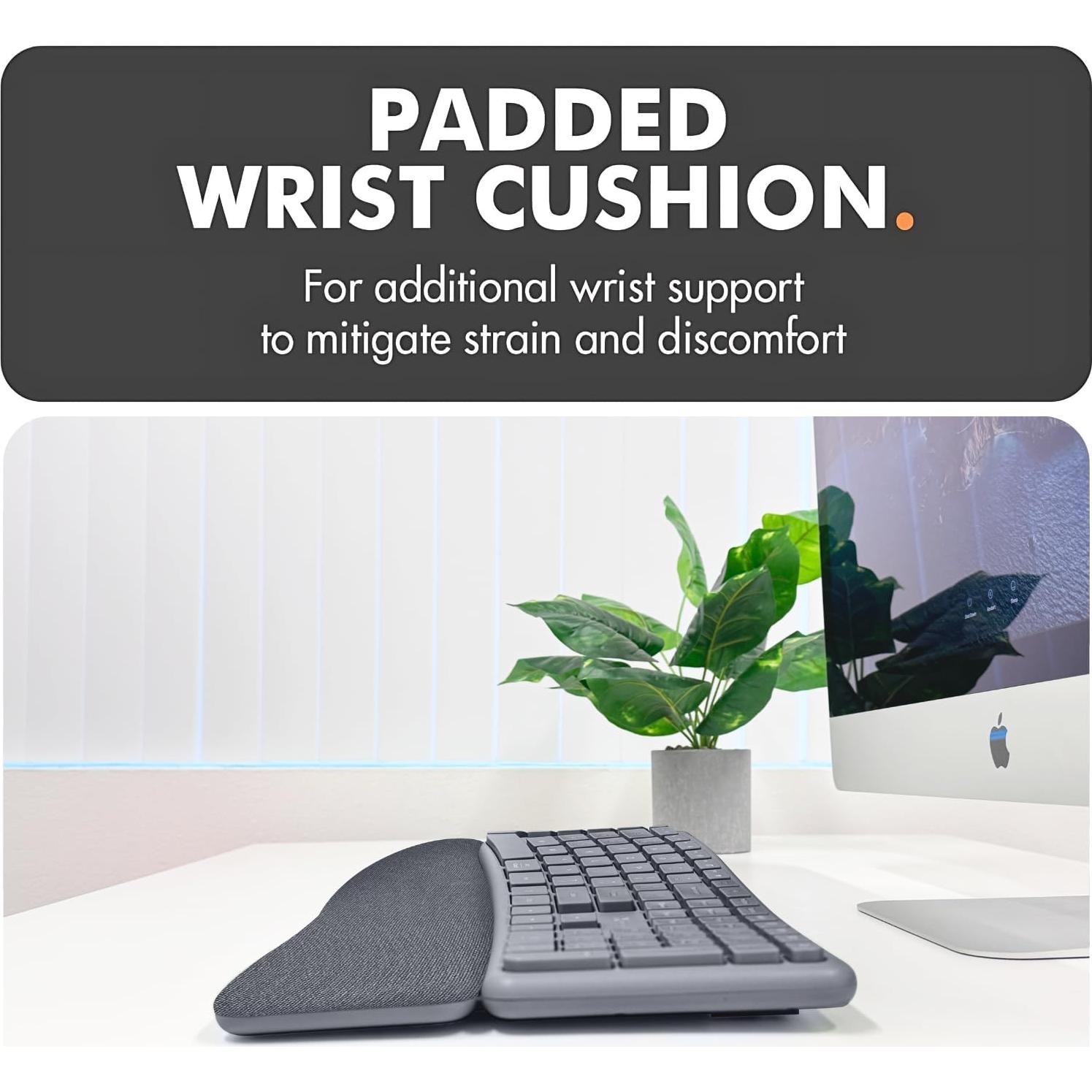 Combo Teclado y Ratón Inalámbrico Ergonómico X9 Gris - Multi-Dispositivo