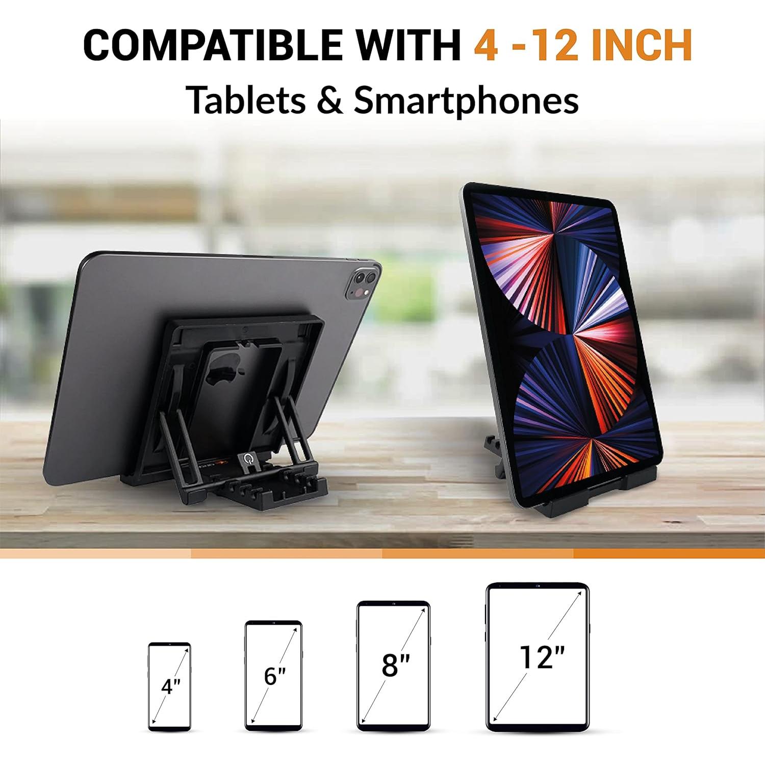 Soporte Plegable para Tableta GPG2 - Antideslizante y Ajustable