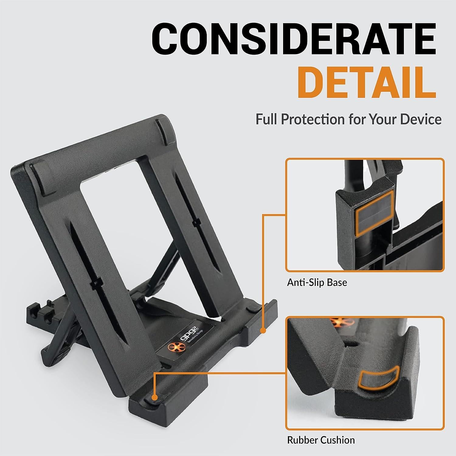 Soporte Plegable para Tableta GPG2 - Antideslizante y Ajustable