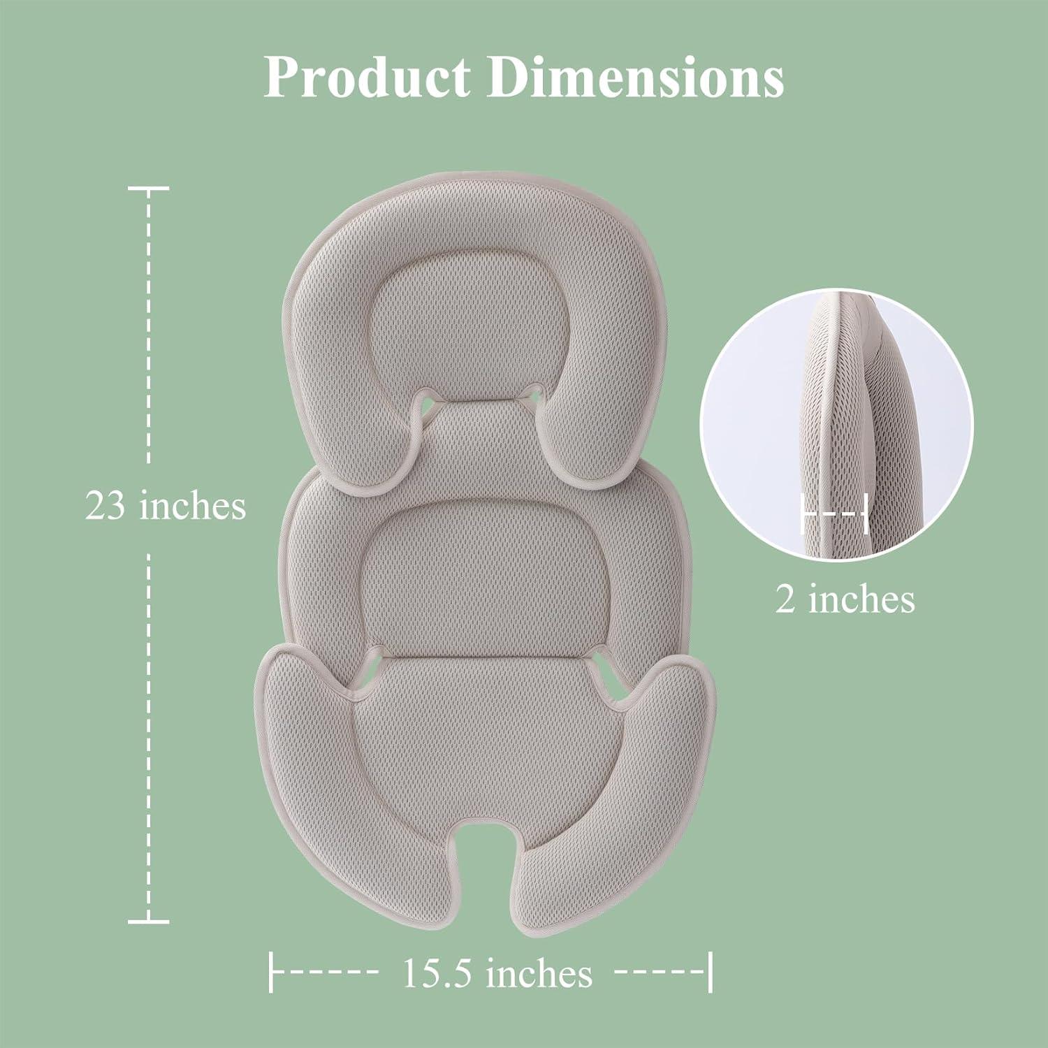 Inserto para Asiento de Auto Bebés Innokids Beige Suave