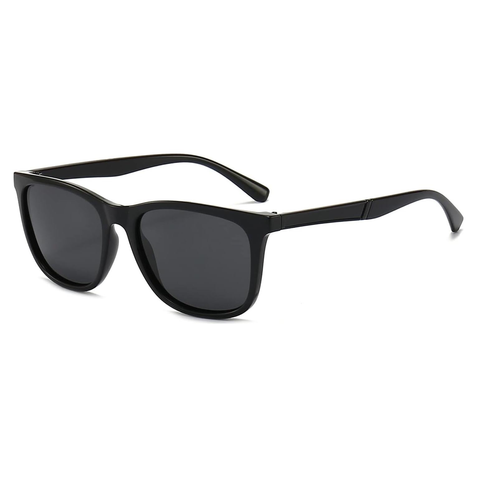 Gafas de sol miopía ALWAYSUV -2.0 negras TR90 unisex