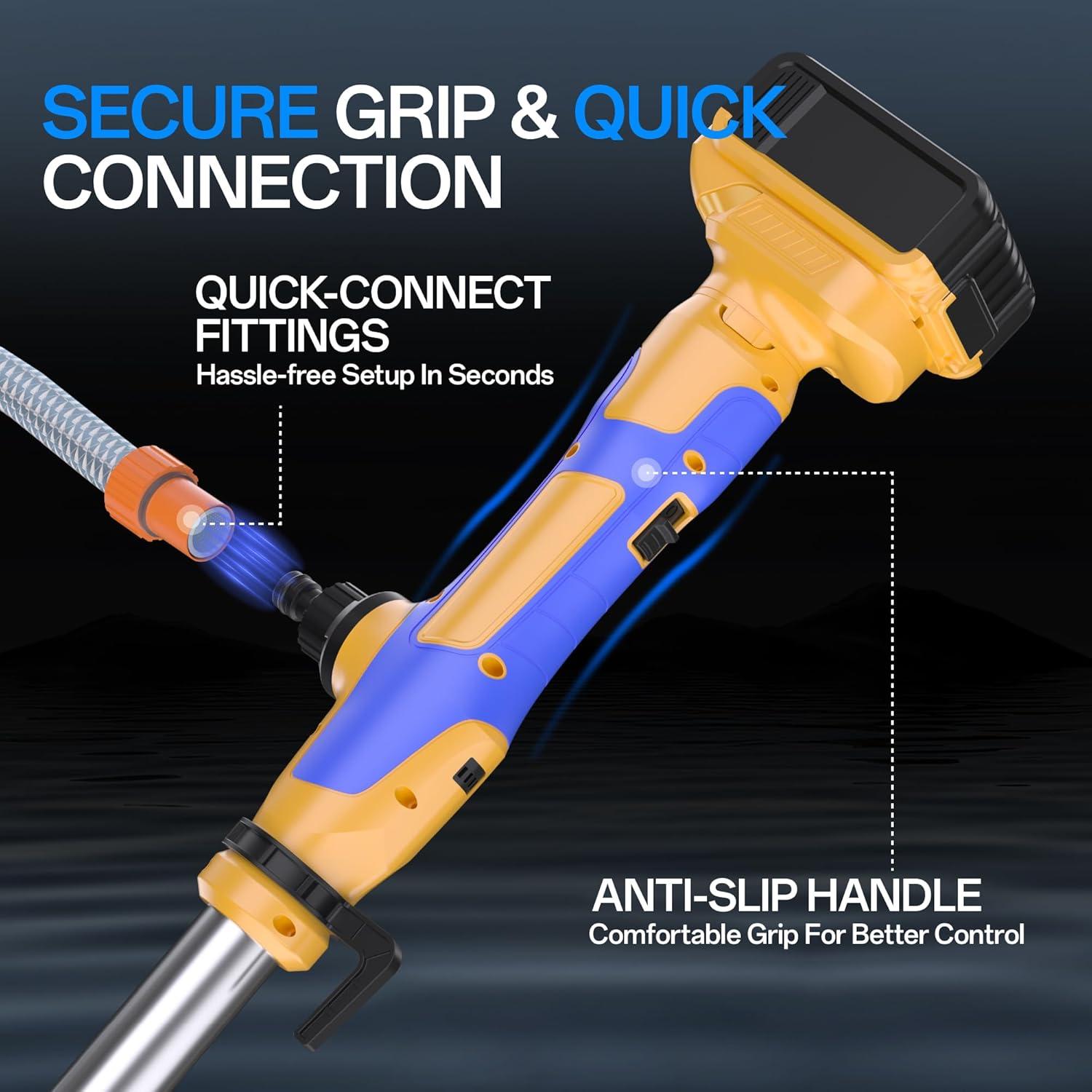 Bomba de Transferencia de Agua Inalámbrica Funnywhale 20V 720GPH