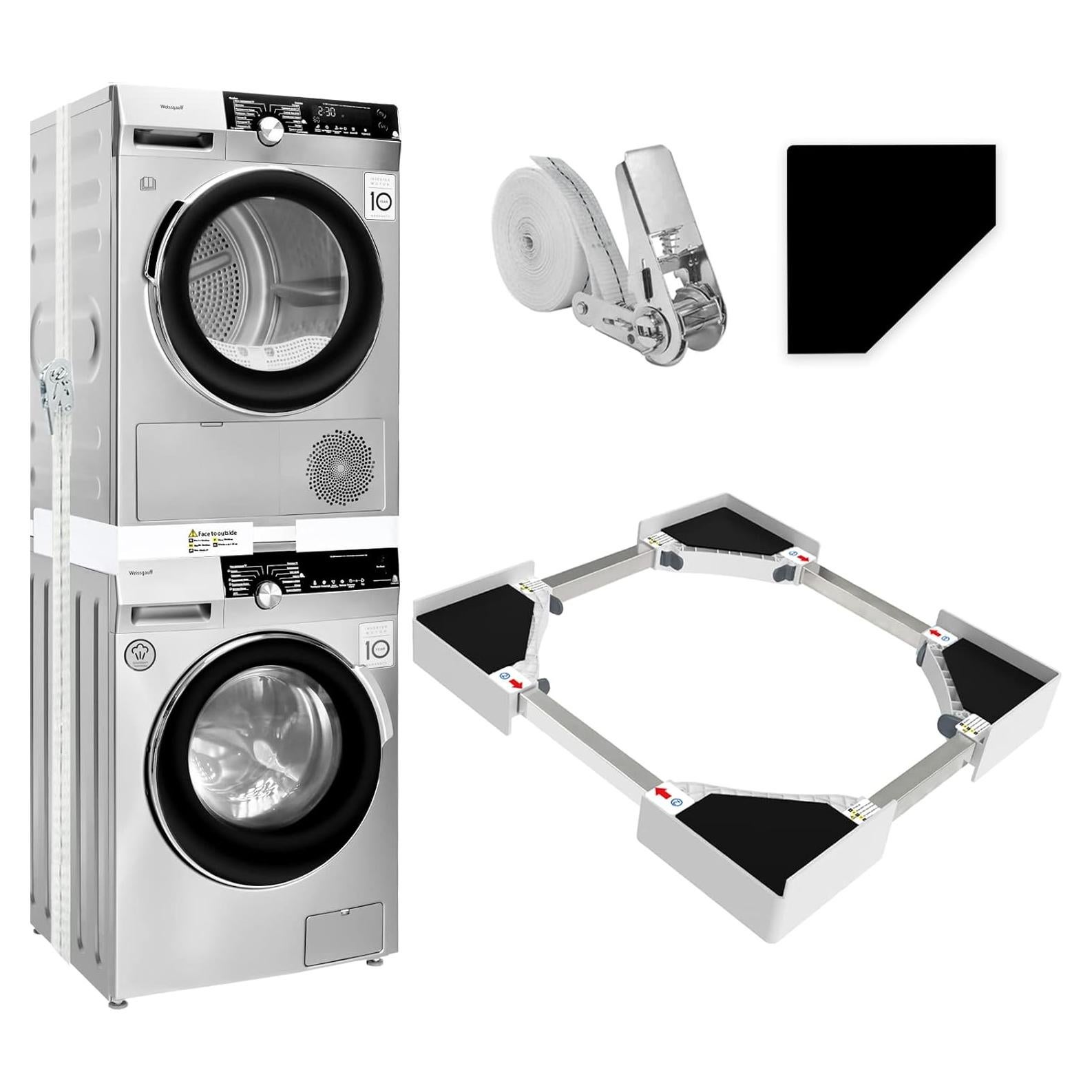 Kit de Apilamiento Universal KISSCORE 29" para Lavadora y Secadora