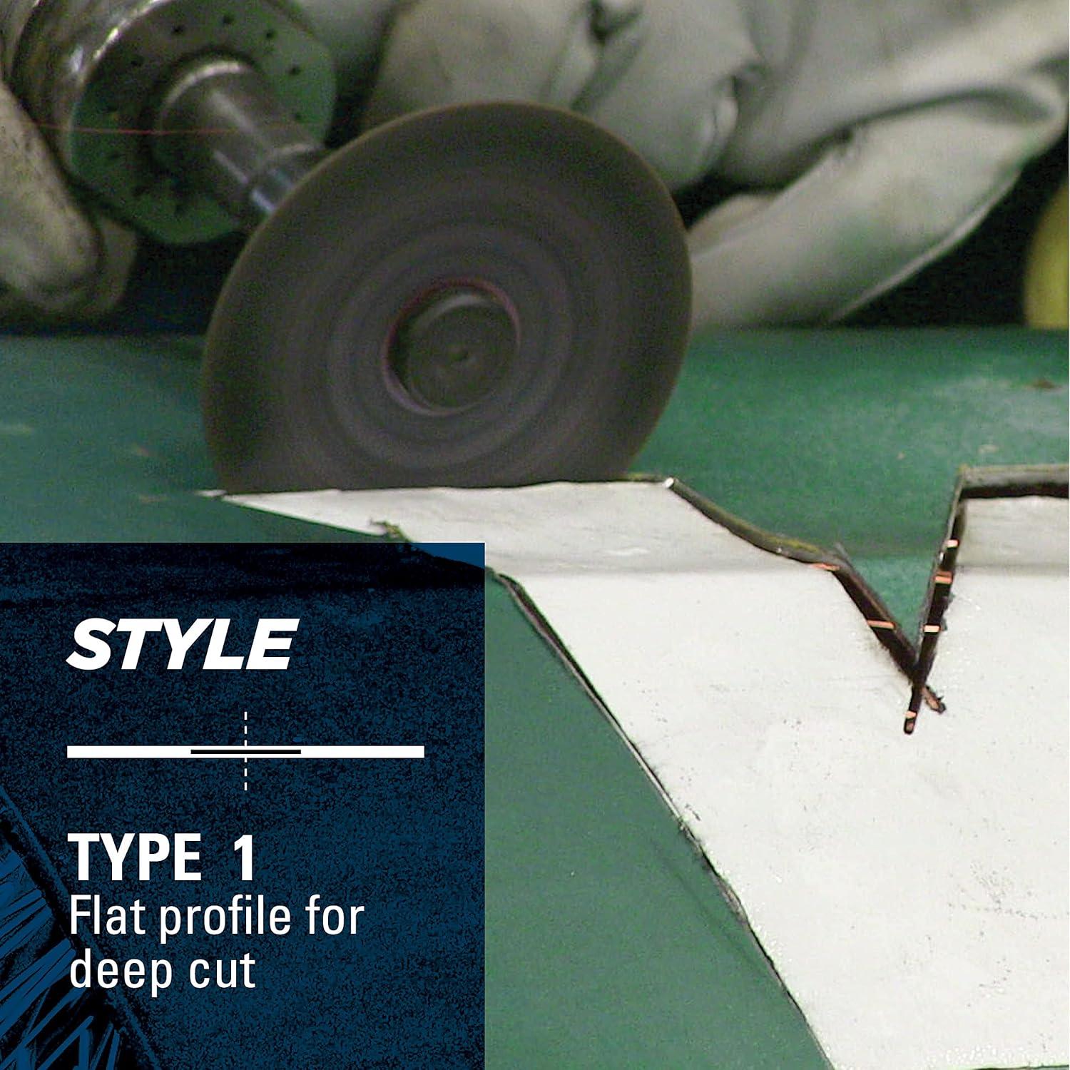 Ruedas de Corte Weiler Wolverine 3" A36T Paquete de 10