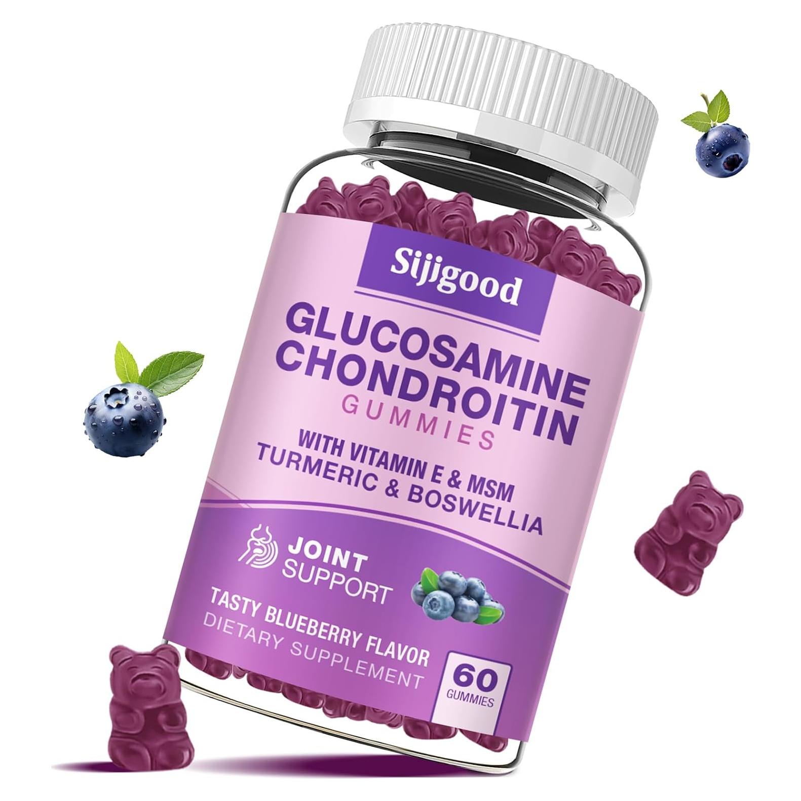 Gomitas de Glucosamina y Condroitina Sijigood 60 Unidades