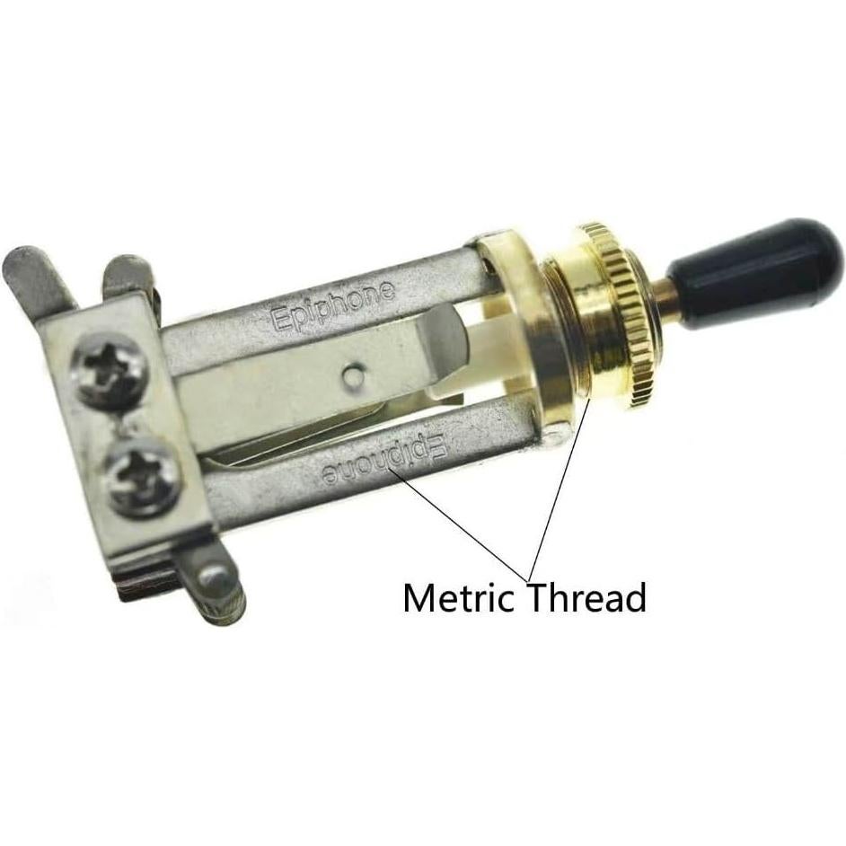 Interruptor de Palanca Metrico M12 KAISH para Guitarras Epiphone