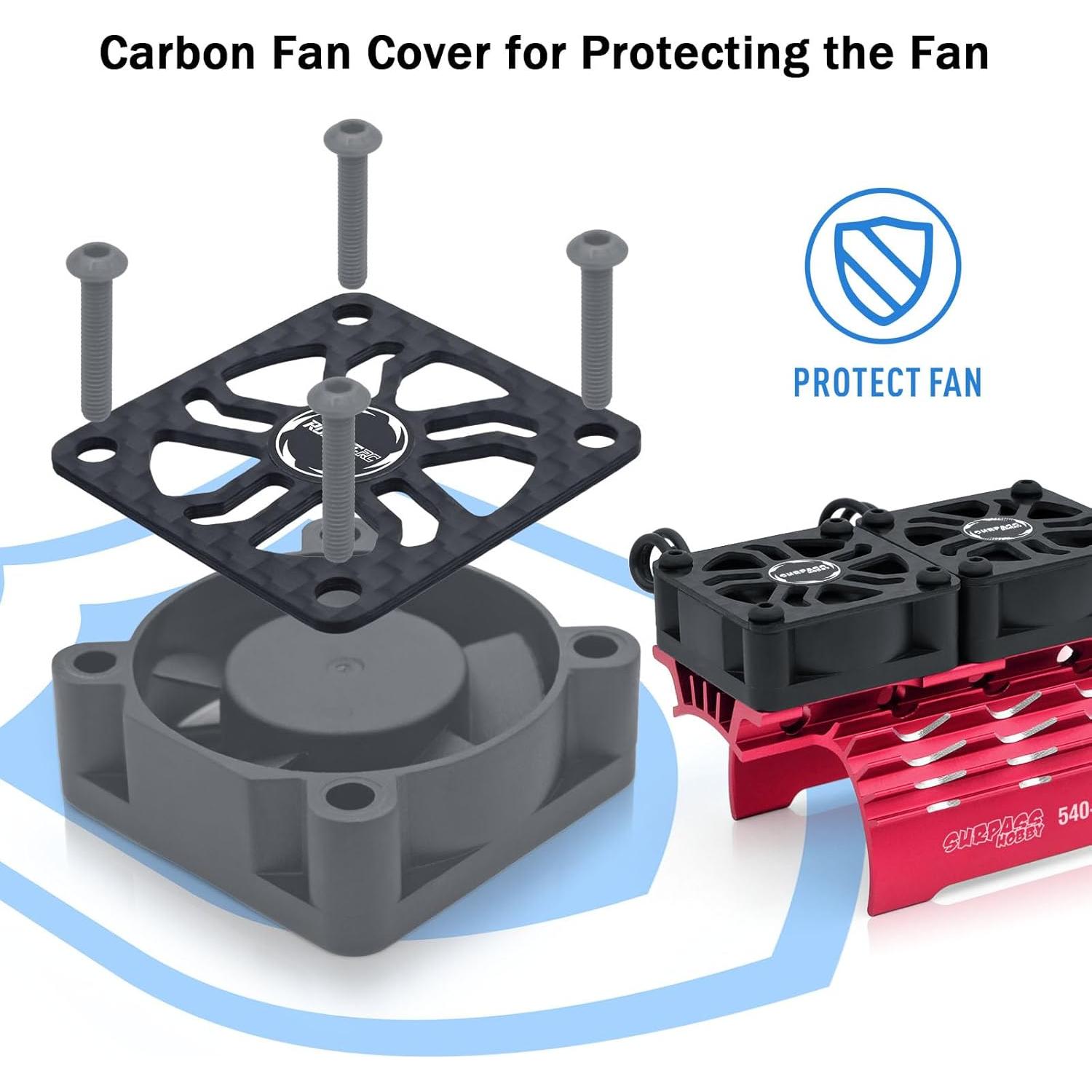 Ventilador de Enfriamiento RC Surpass Hobby 30mm 27000 RPM