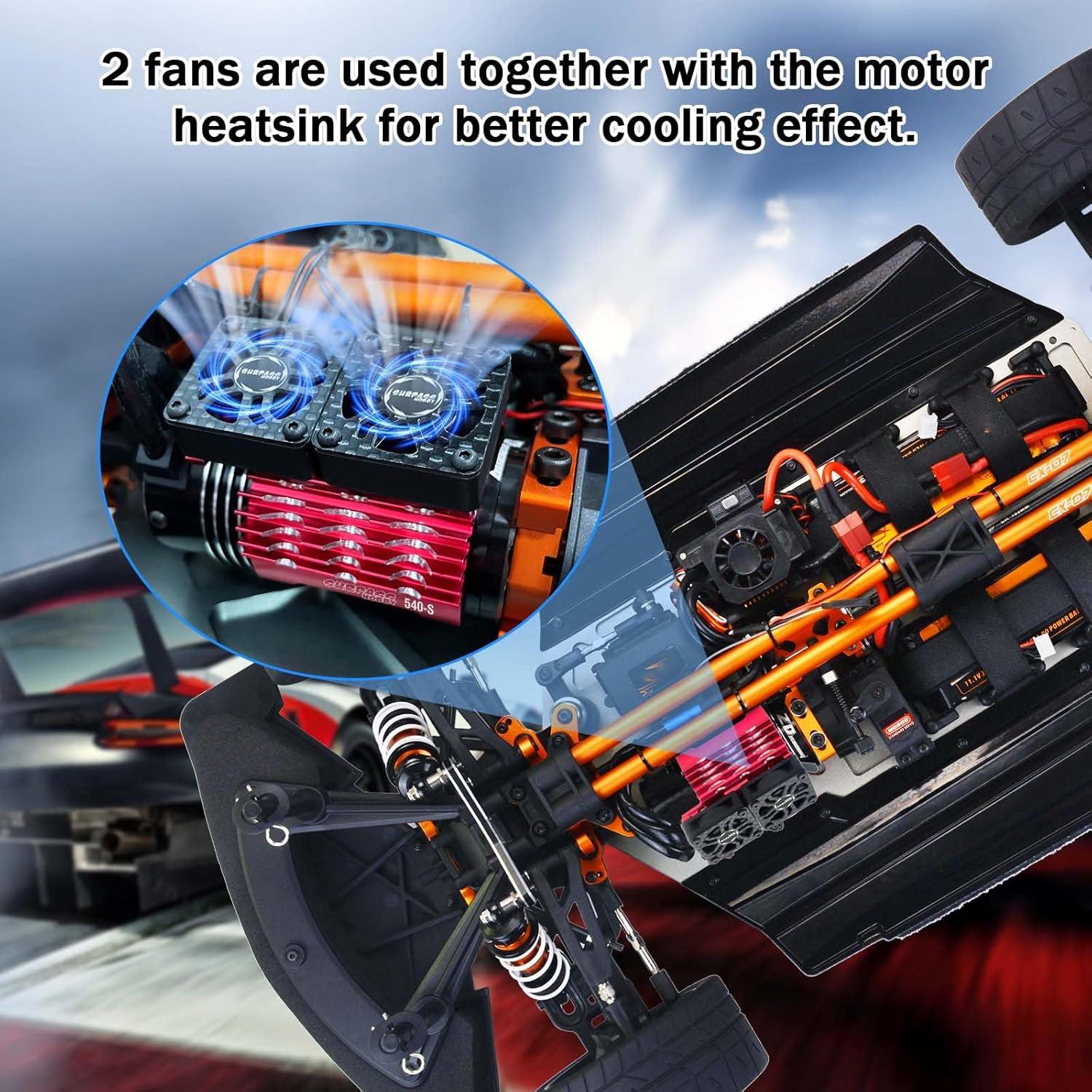 Ventilador de Enfriamiento RC Surpass Hobby 30mm 27000 RPM