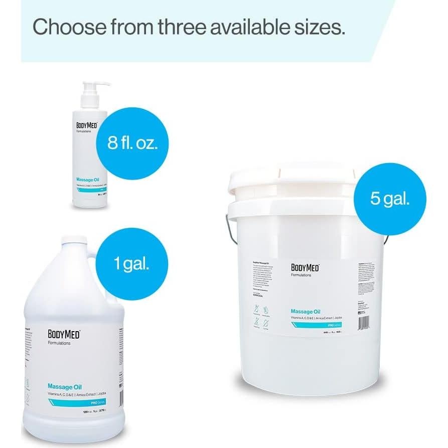 Aceite de Masaje BodyMed 3.79 L Sin Fragancia Natural