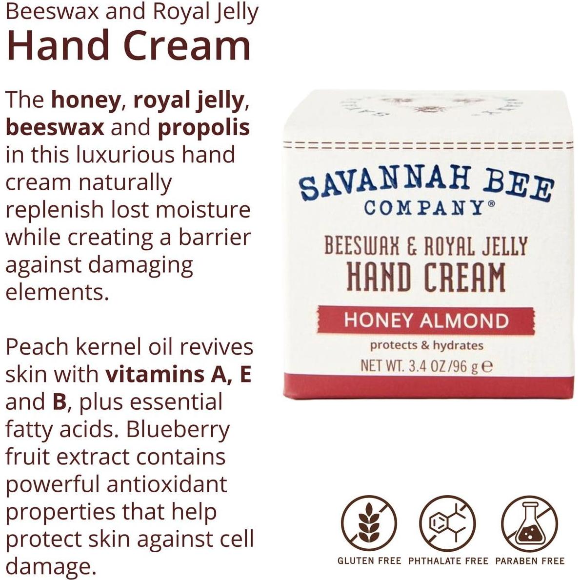 Crema de Manos Hidratante Savannah Bee 198g - Cera de Abeja