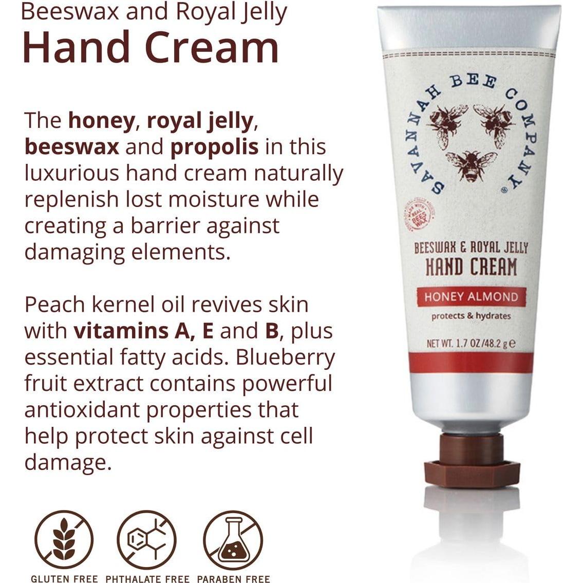 Crema de Manos Hidratante Savannah Bee - Cera de Abejas 49g