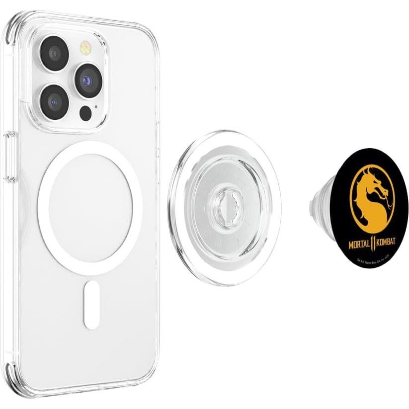 PopSockets MagSafe Mortal Kombat 11 Dragón para iPhone