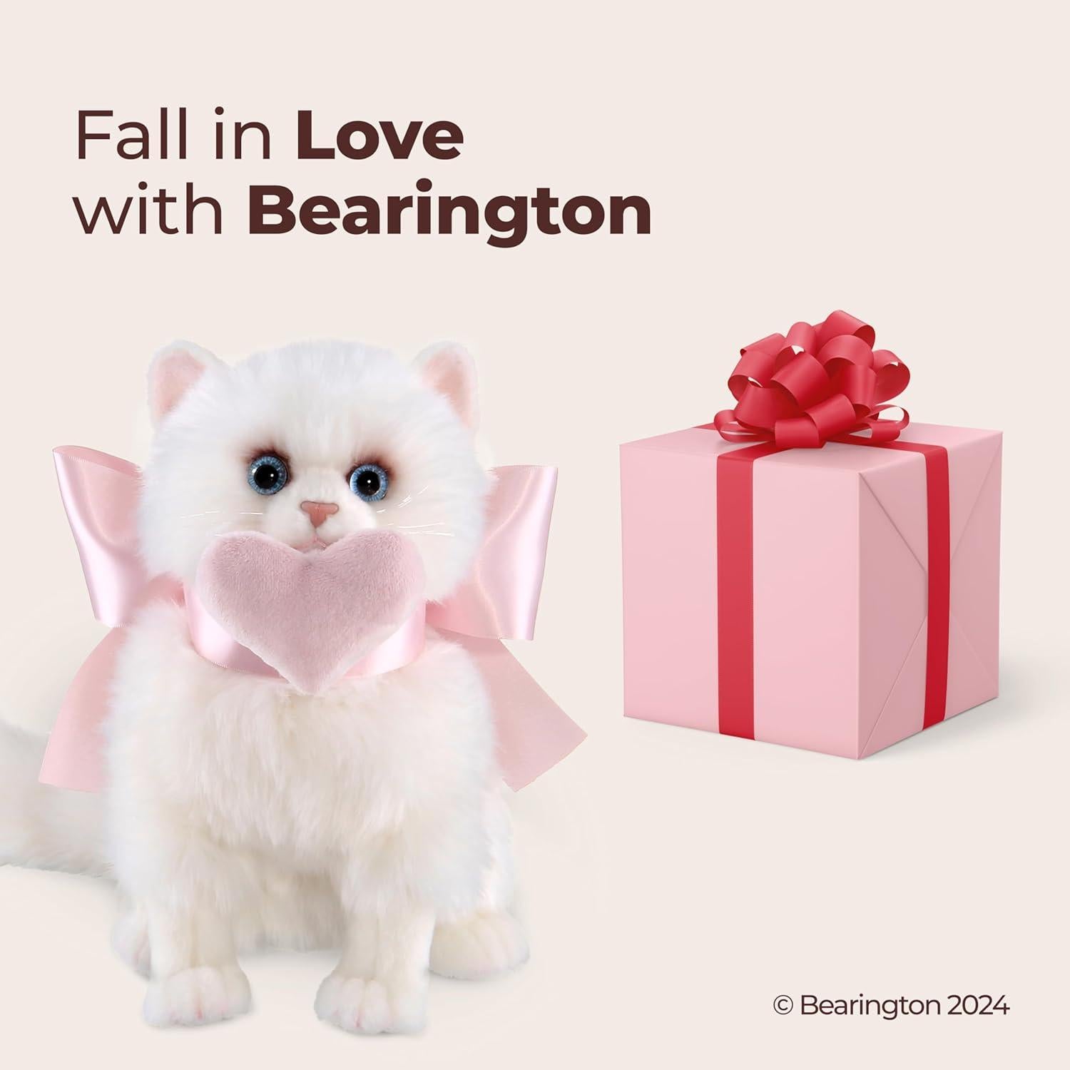 Gato Peluche Bearington Linda Gatita 26.7 cm Realista
