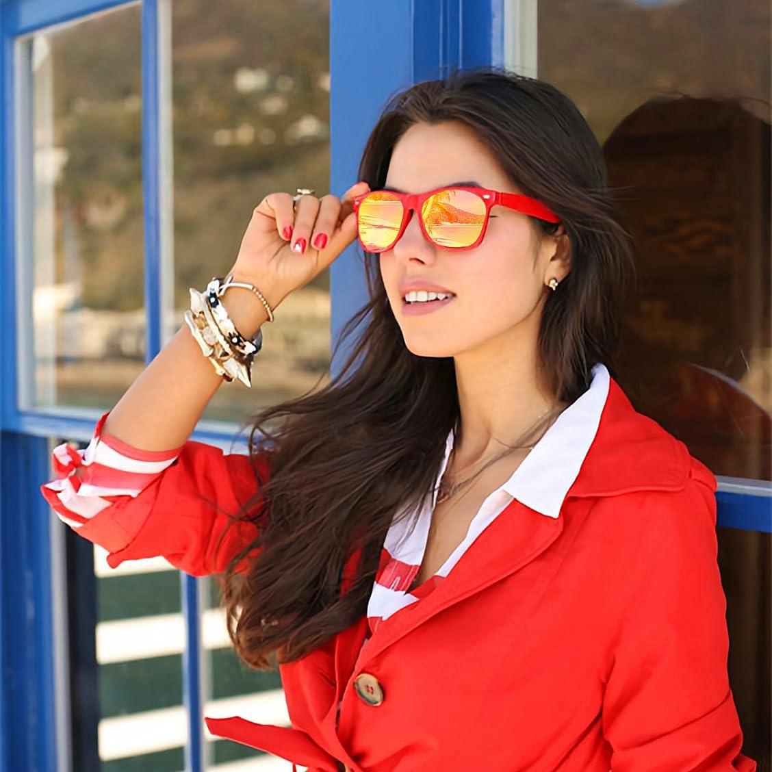 Gafas de sol retro Eyegla 8 Pack UV400 para adultos